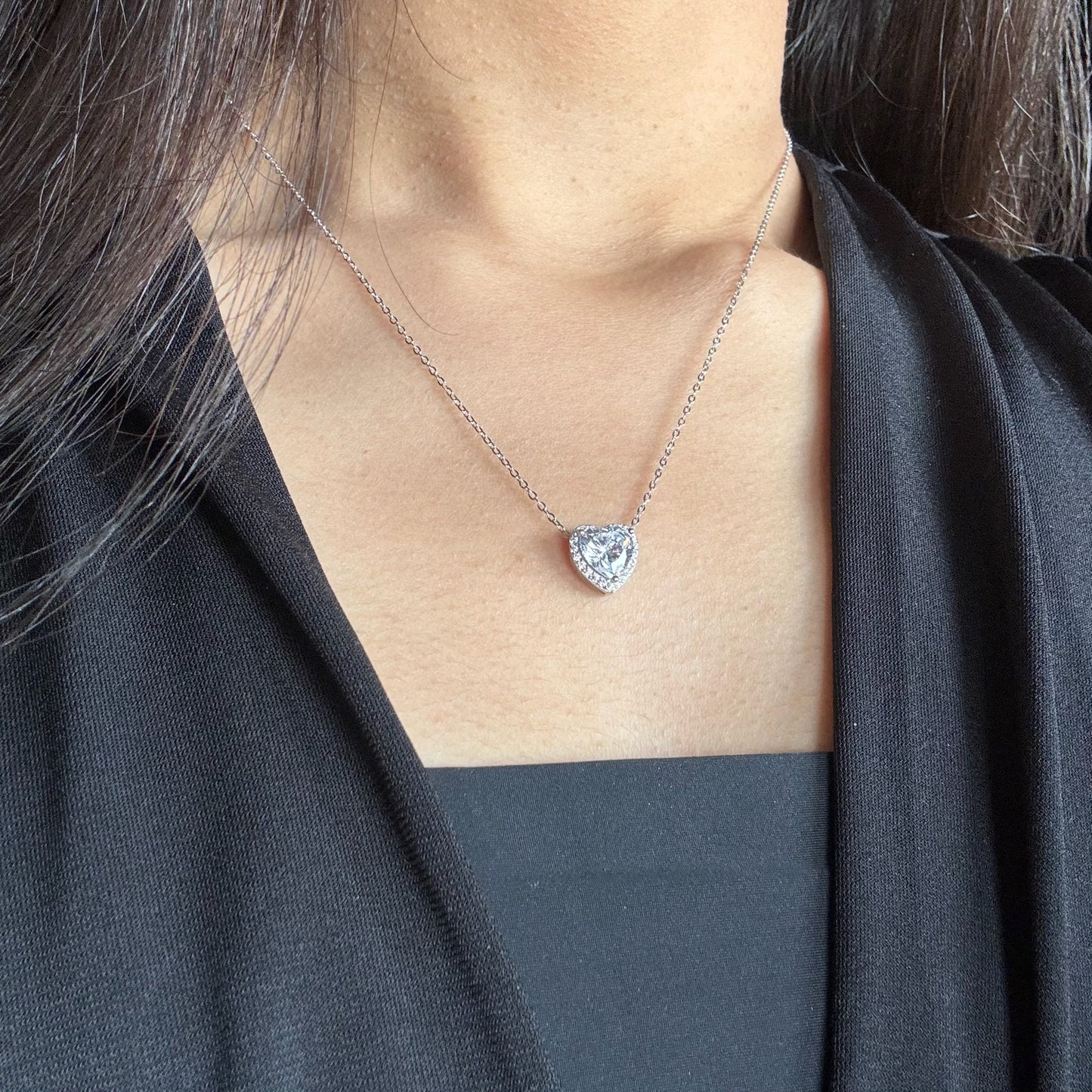 Heart Necklace 925 Silver