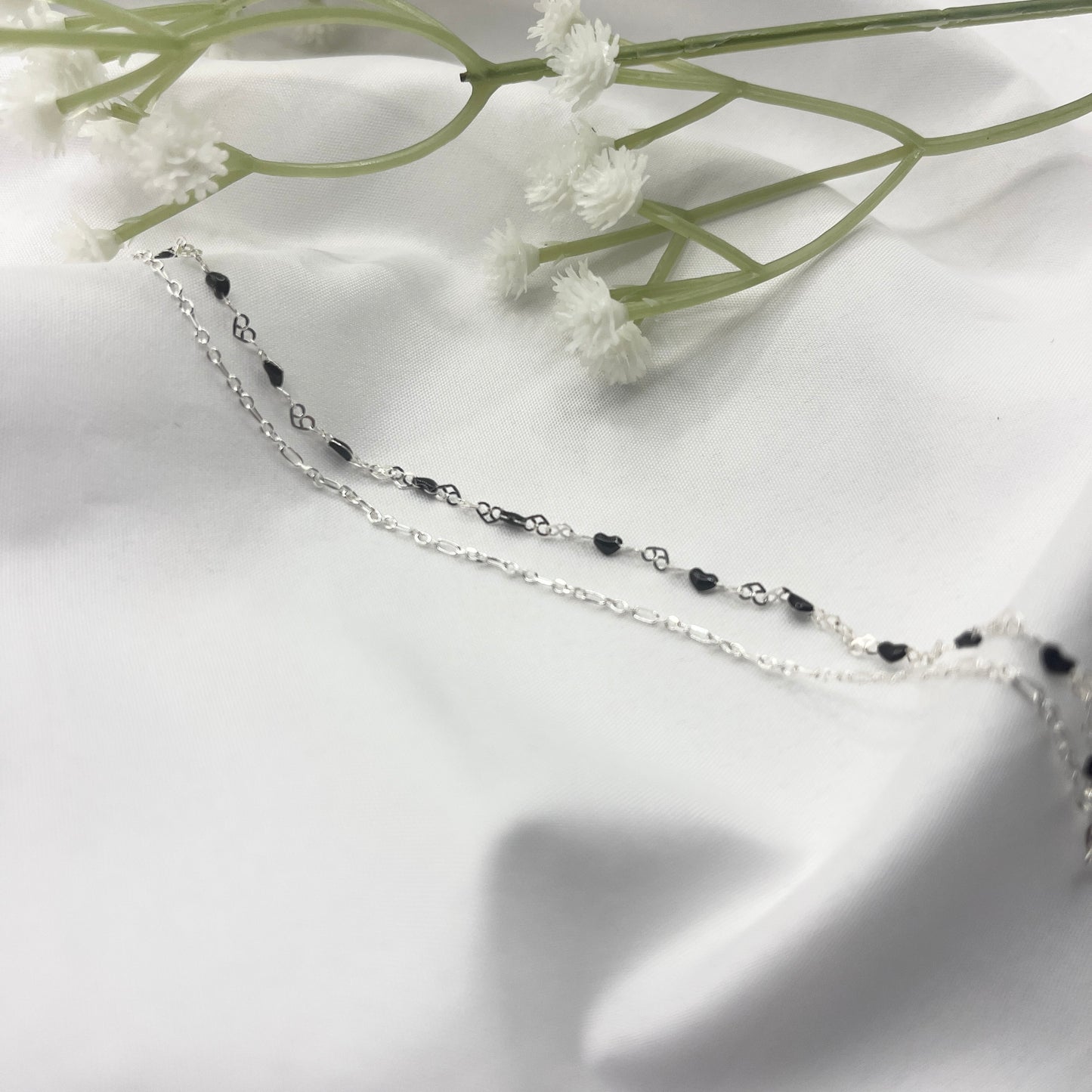 Leigh Layered Bracelet 925 Silver