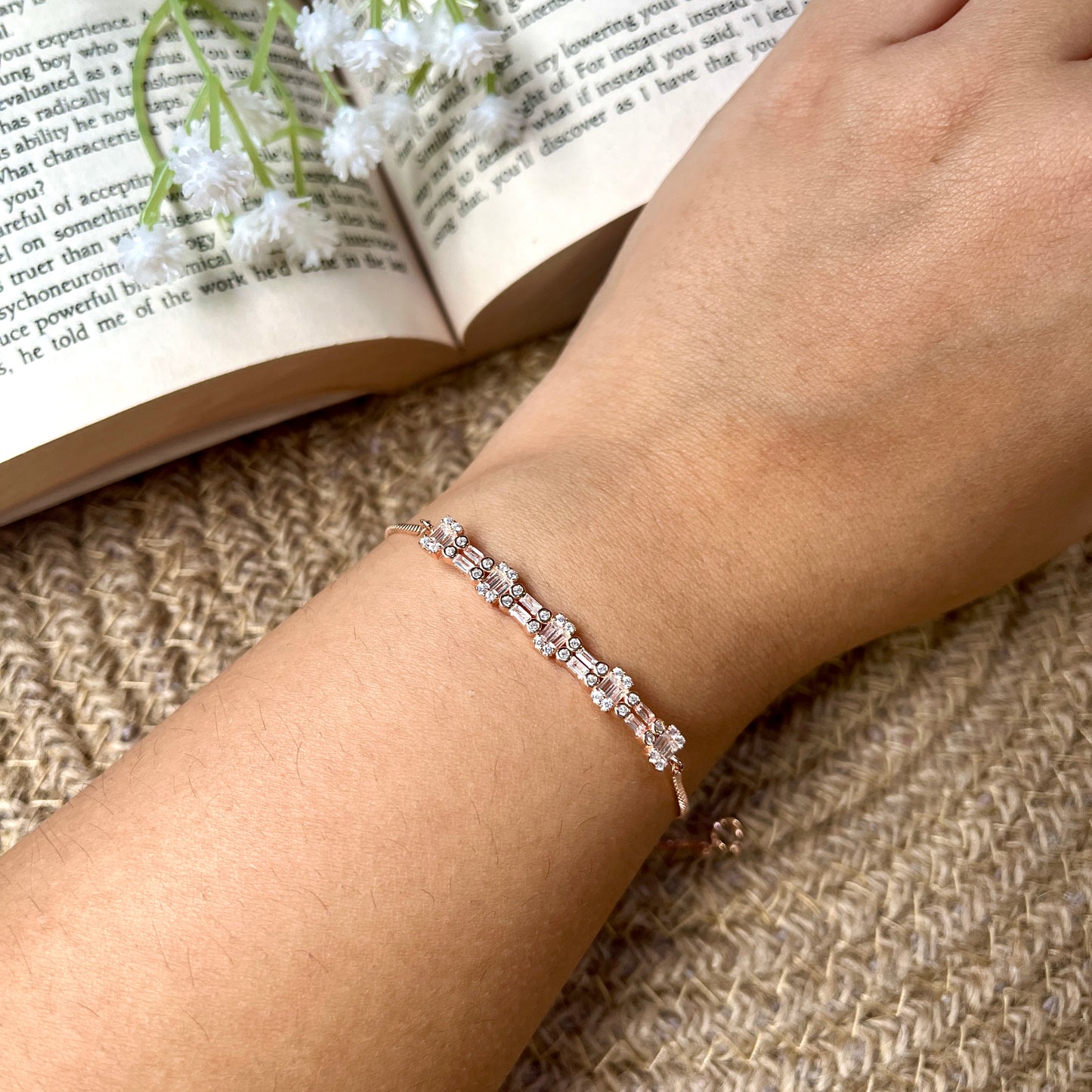Velve Rosegold Plated Bracelet 925 Silver