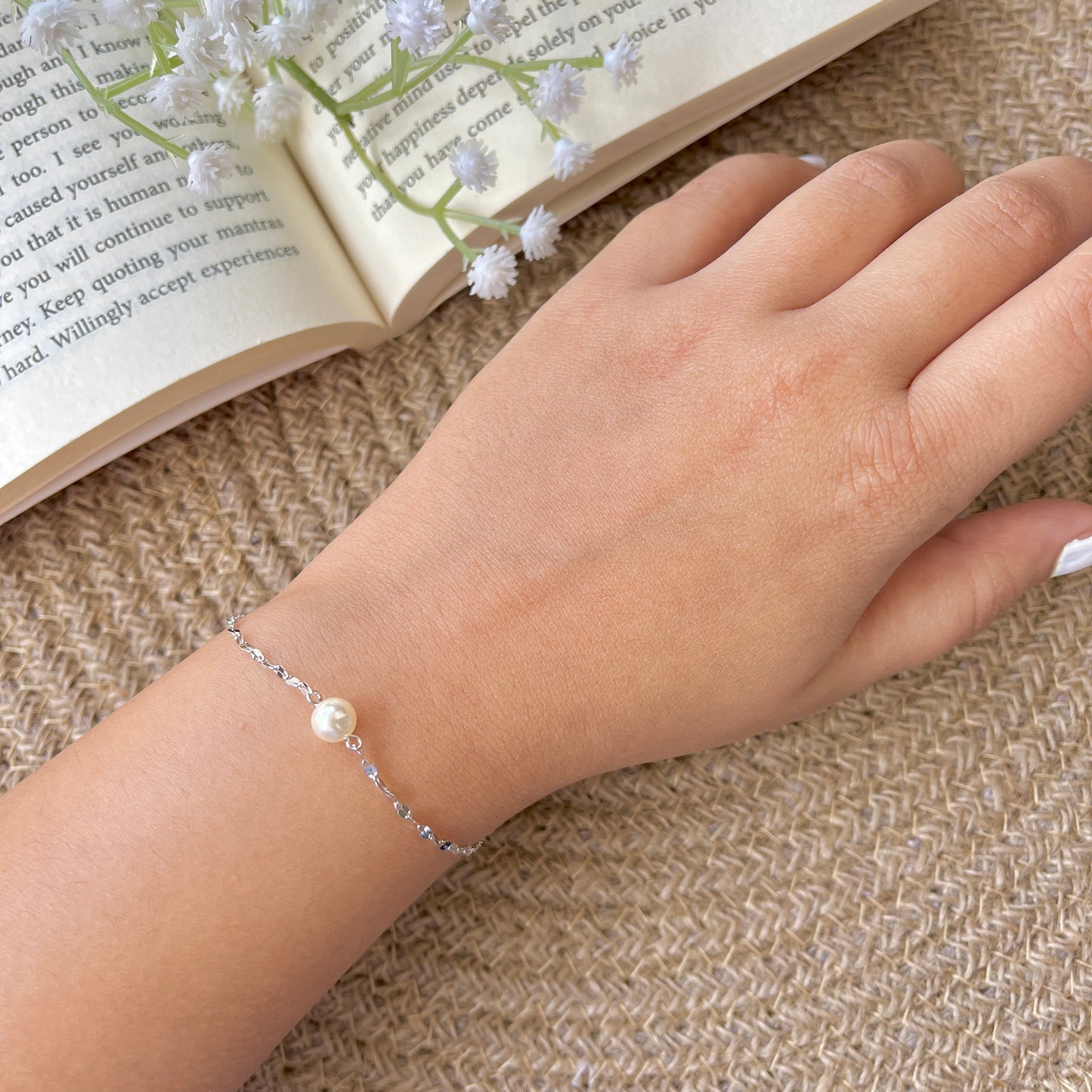 Pearl Bracelet 925 Silver