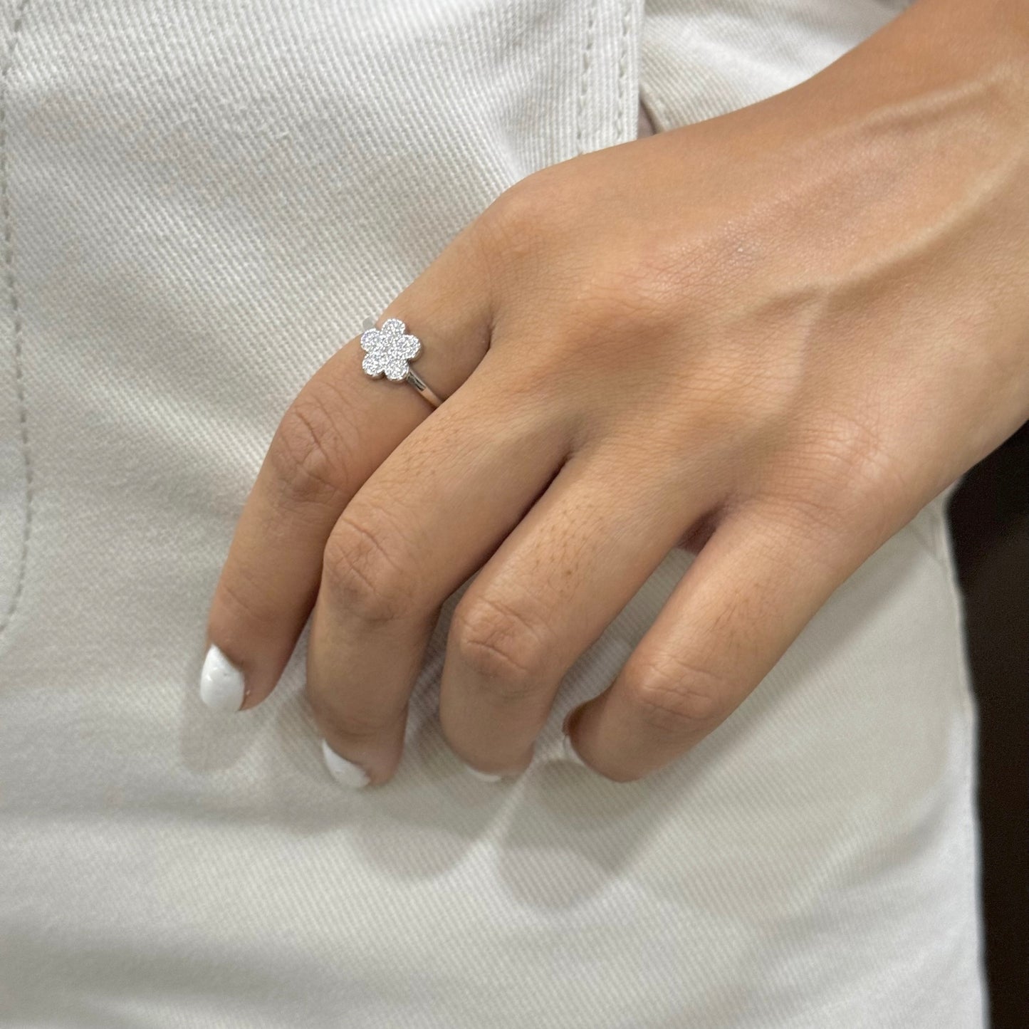 Lily Ring 925 Silver