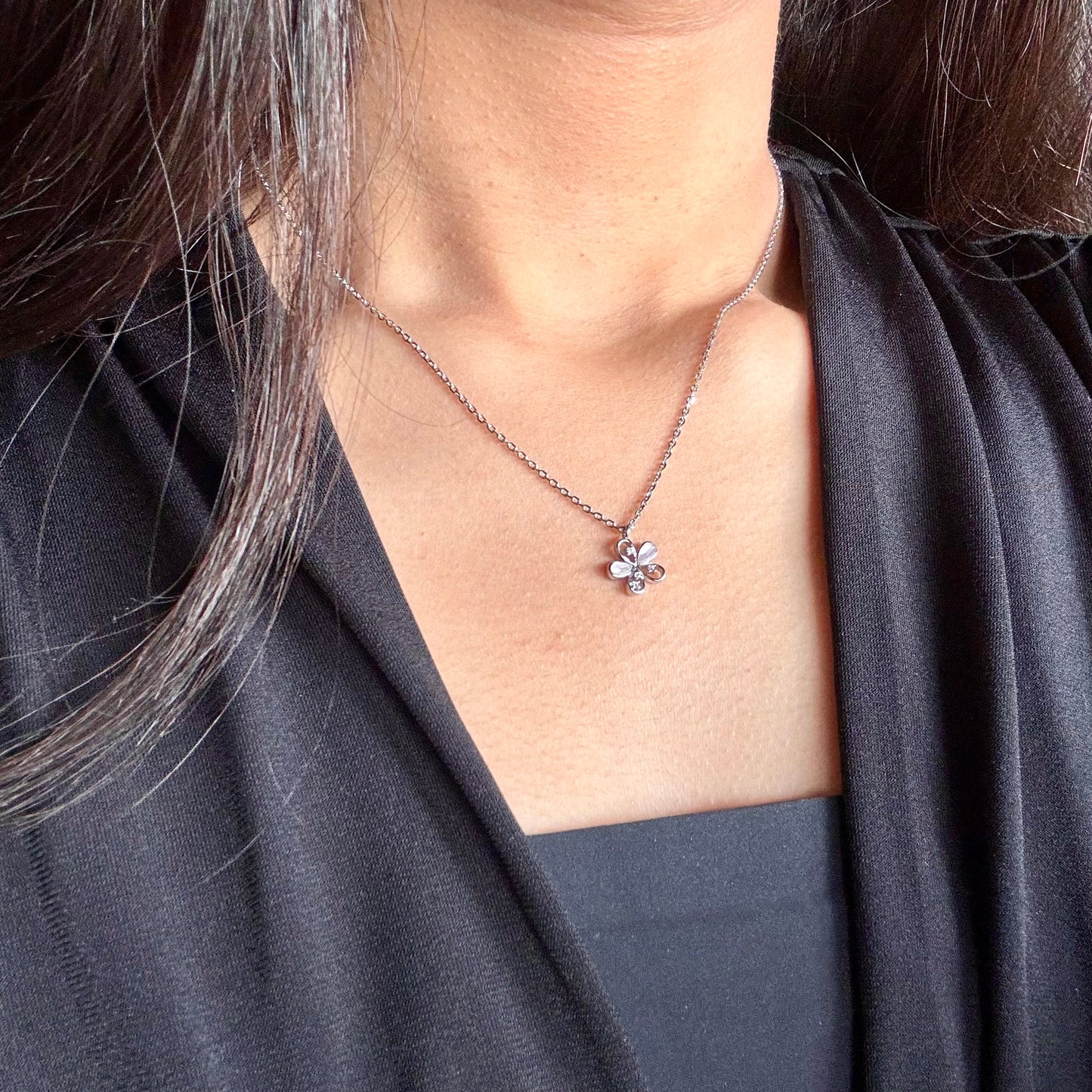 Fluer Necklace 925 Silver