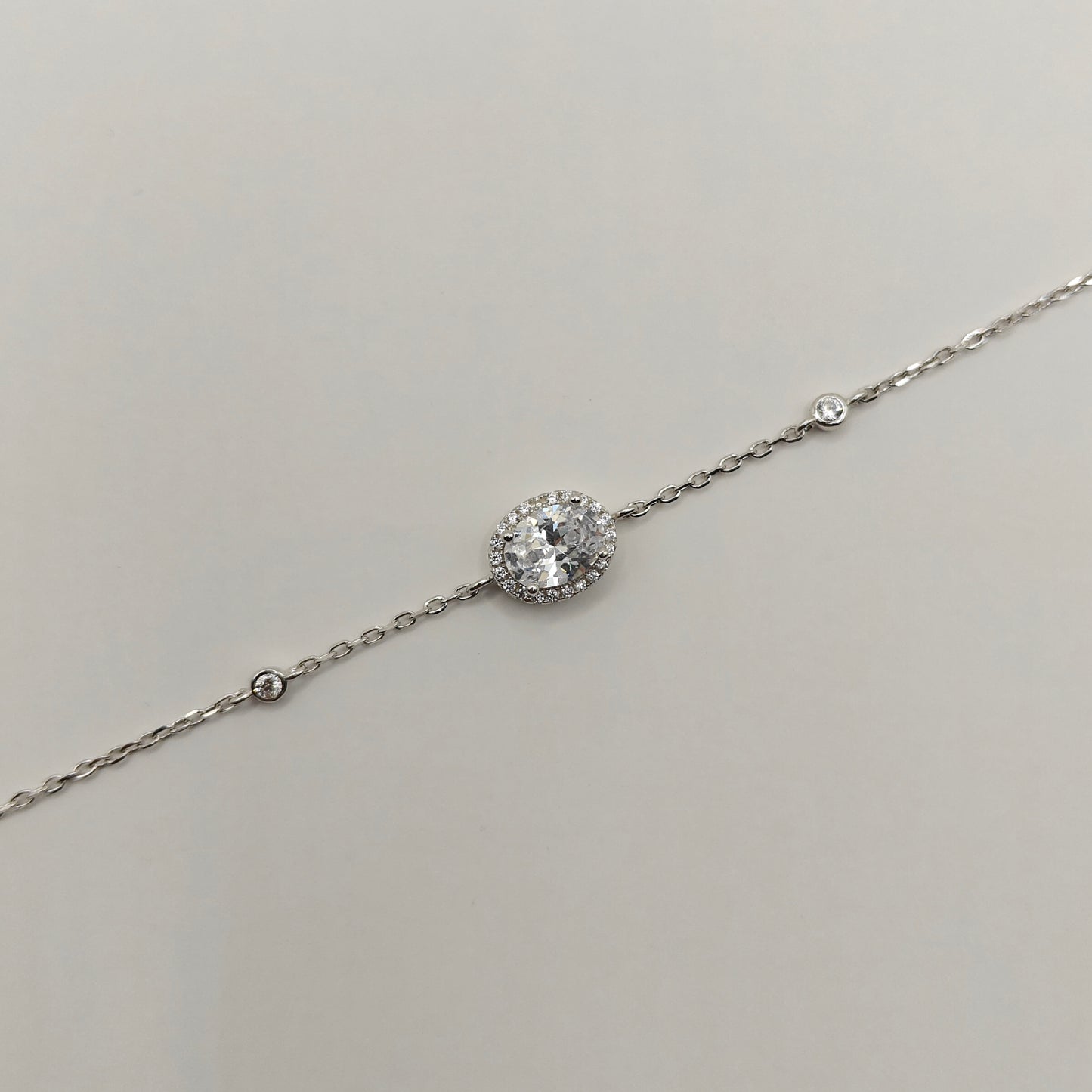 Elliptical Bracelet 925 Silver
