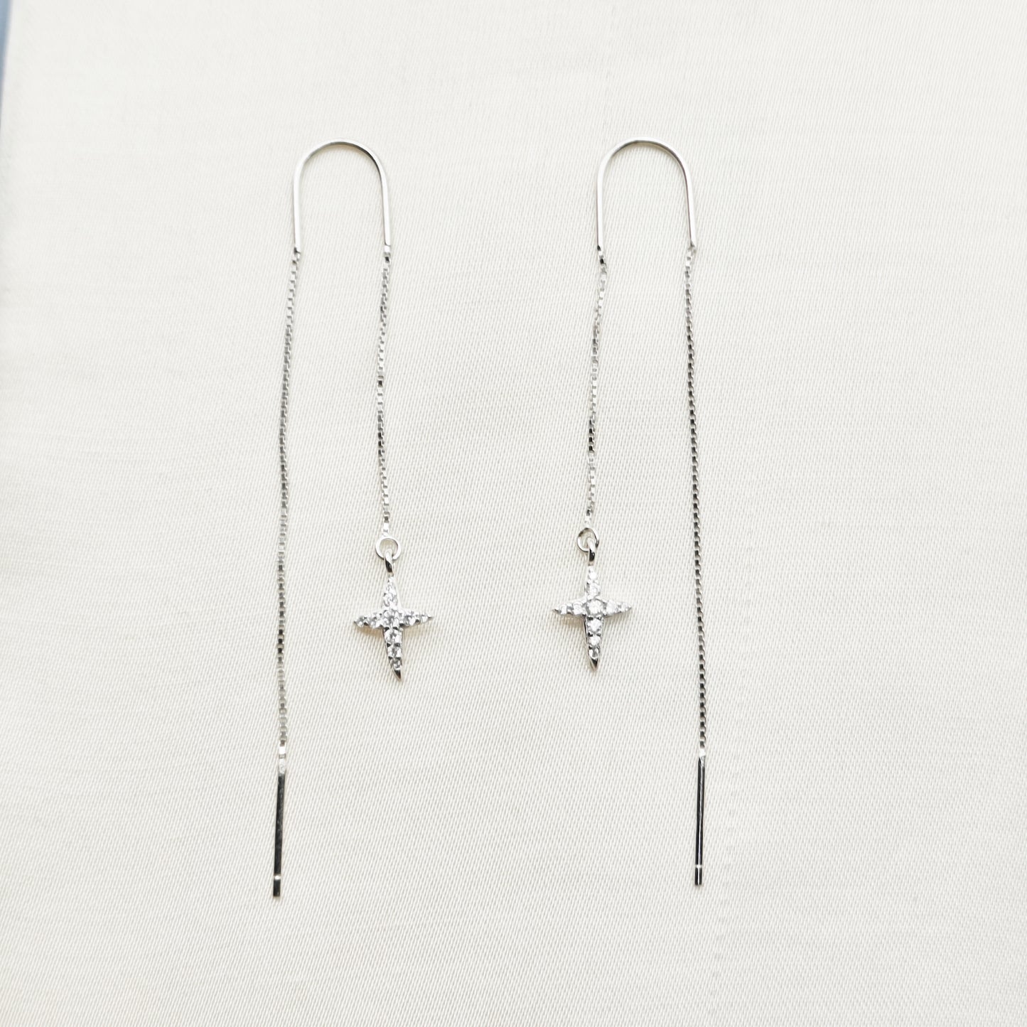 Billie Sui Dhaga Earrings 925 Silver