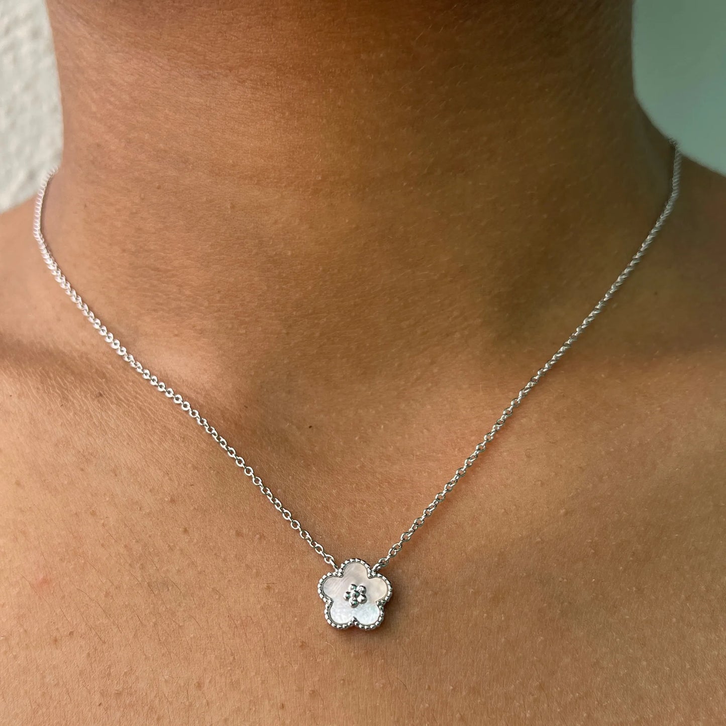Petal Necklace 925 Silver