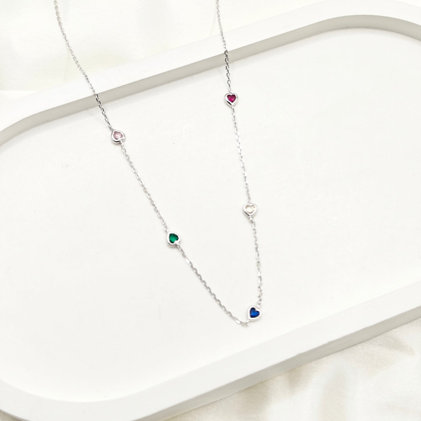 Heart Necklace 925 Silver