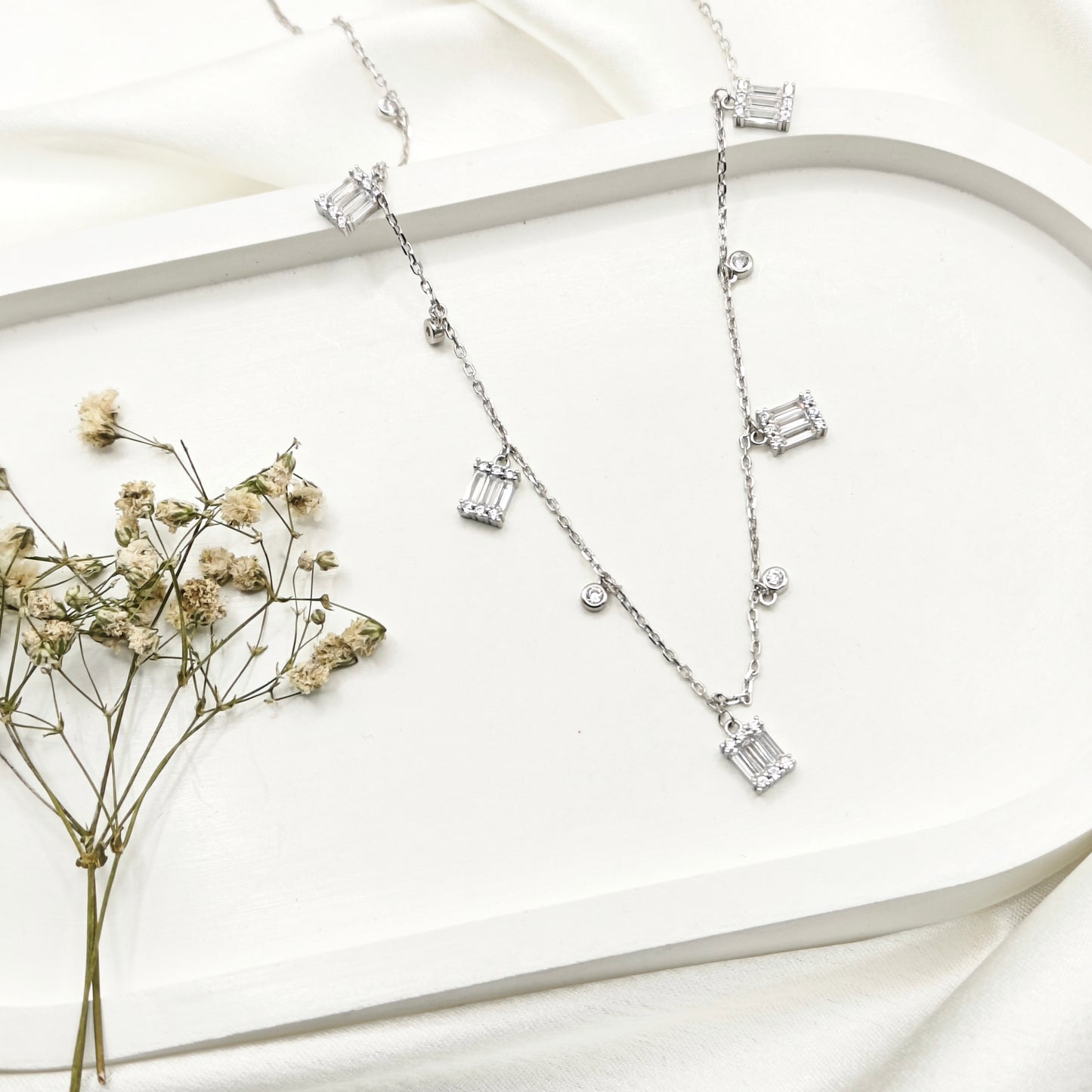 Miley Charm Necklace 925 Silver