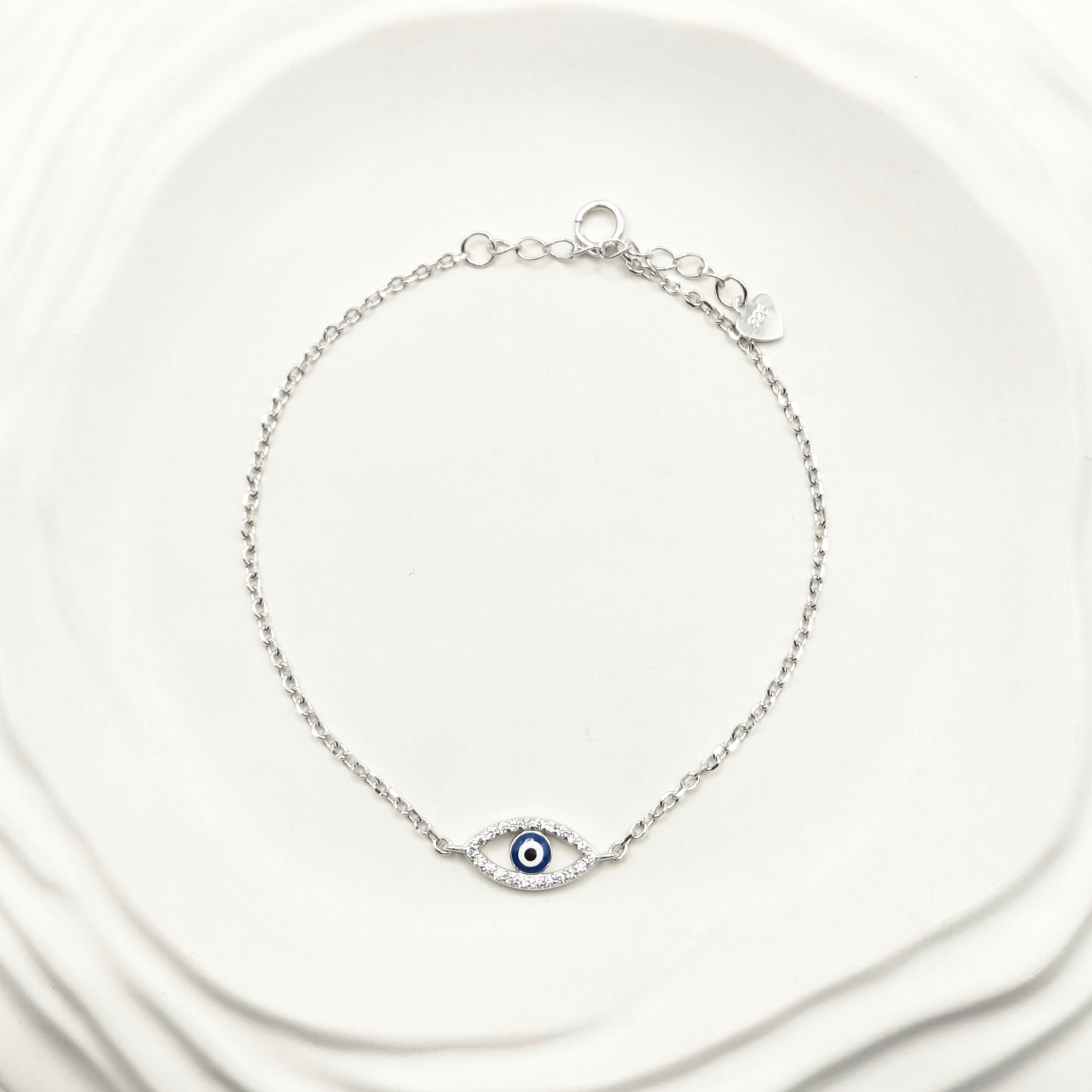 Evil Eye Bracelet 925 Silver