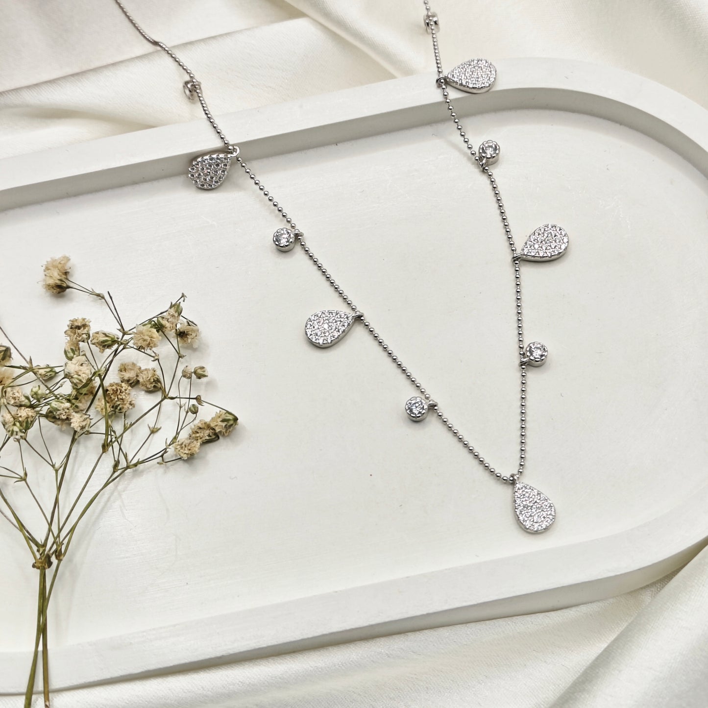 Noa Charm Necklace 925 Silver