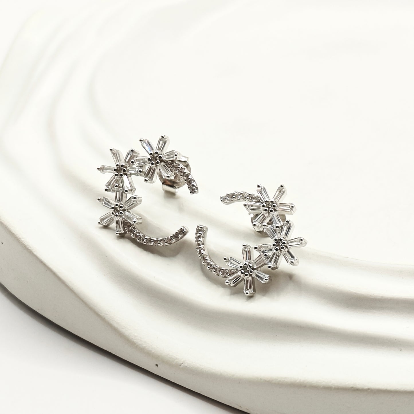 Embrace Earrings 925 Silver