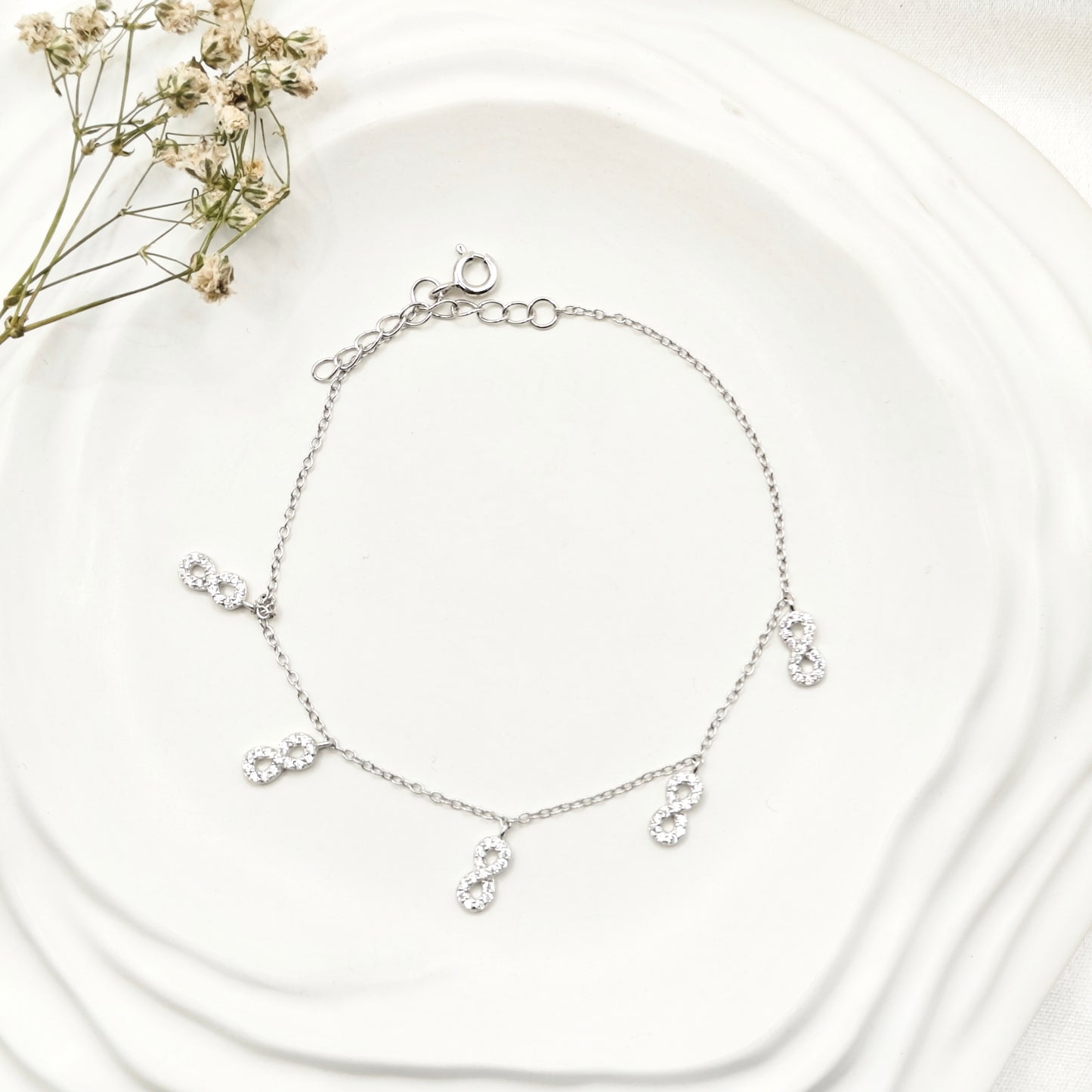 Infinite Bracelet 925 Silver