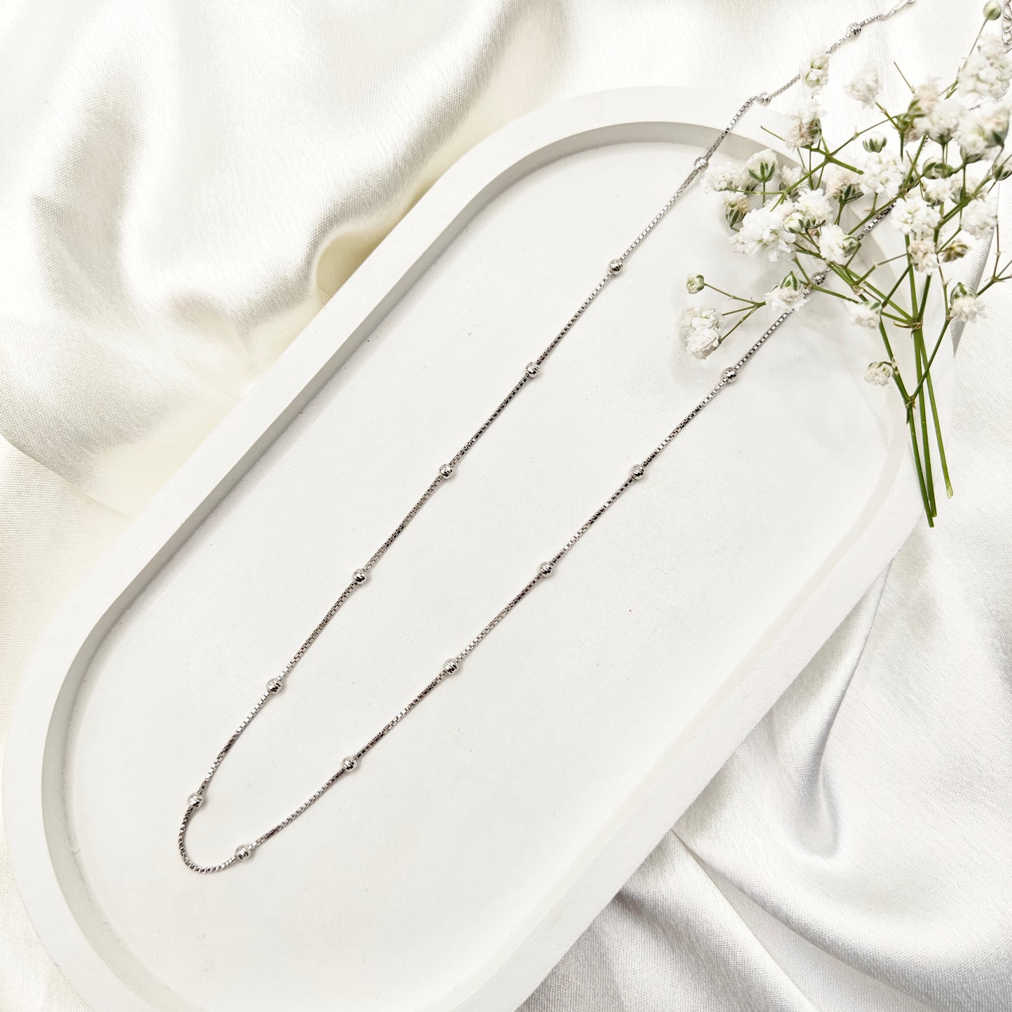 Stacy Chain 925 Silver