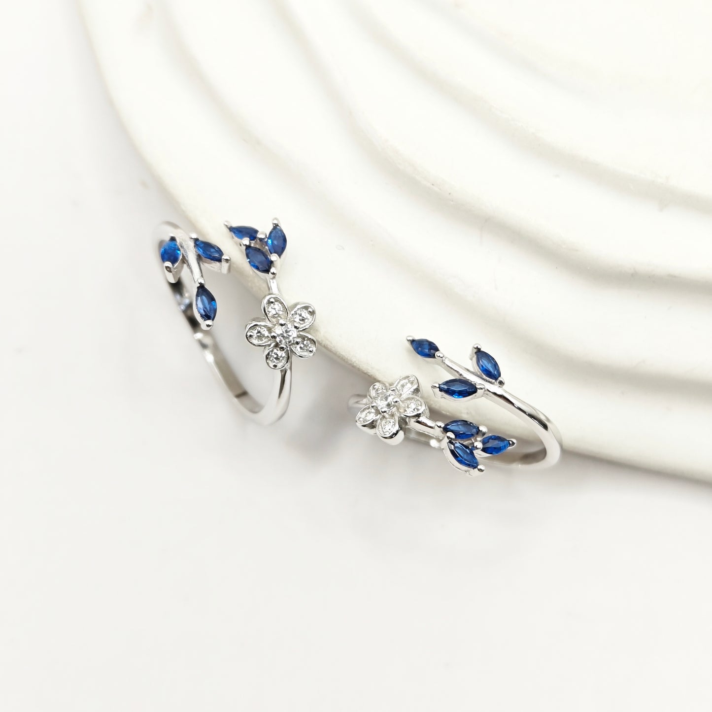 Flower Toering 925 Silver