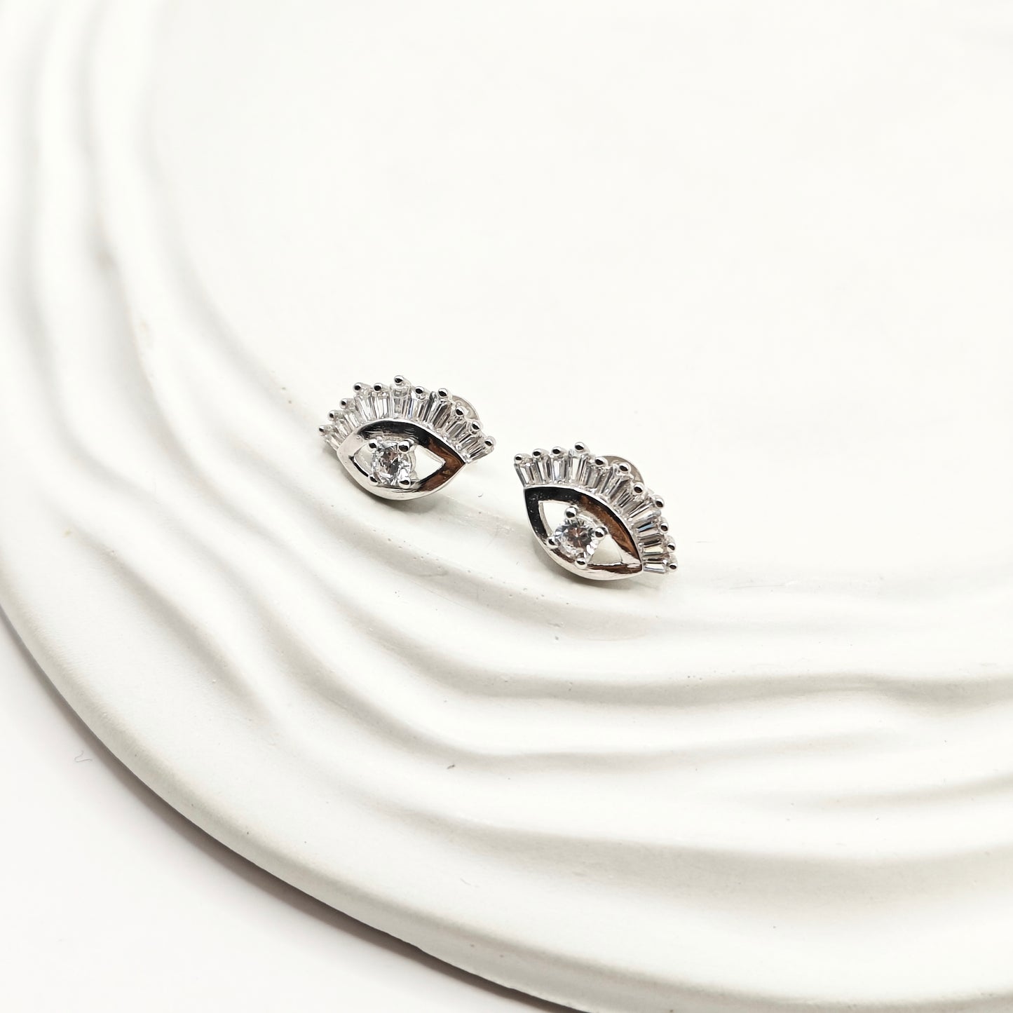 Evil Eye Charm Jewellery Set 925 Silver