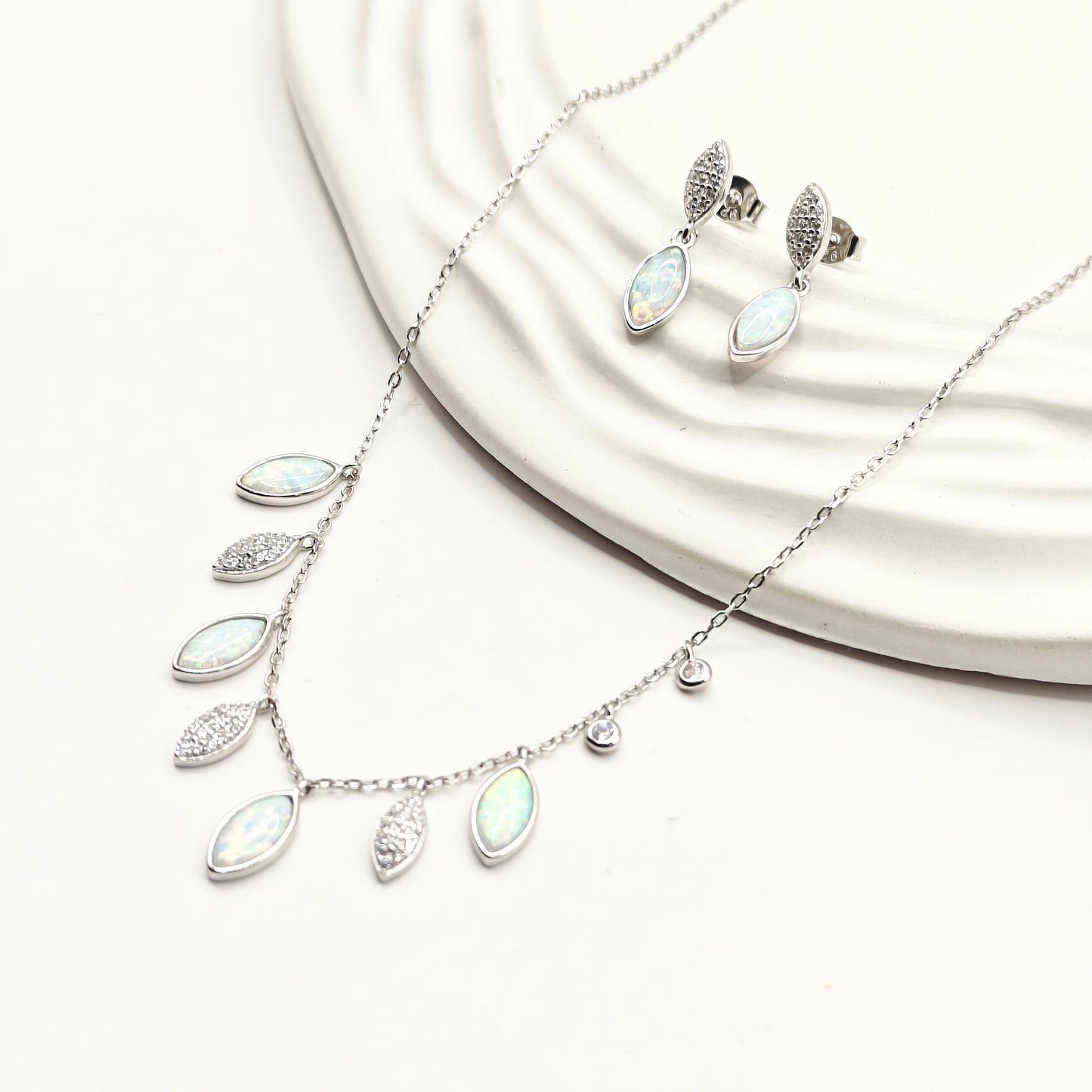 Oynx Jewellery set 925 silver