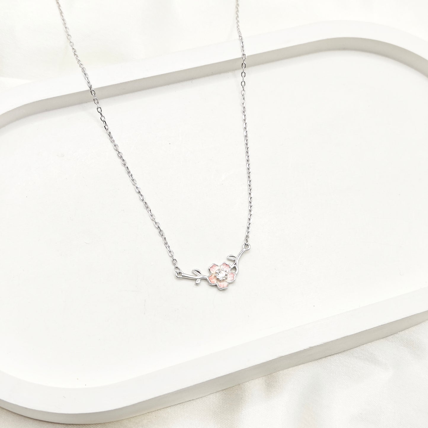 Flora Necklace 925 Silver