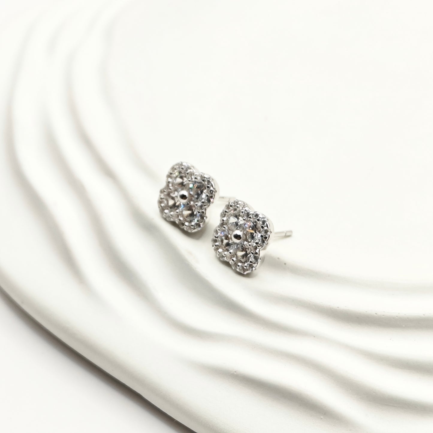 Classic Clover Earring 925 Silver