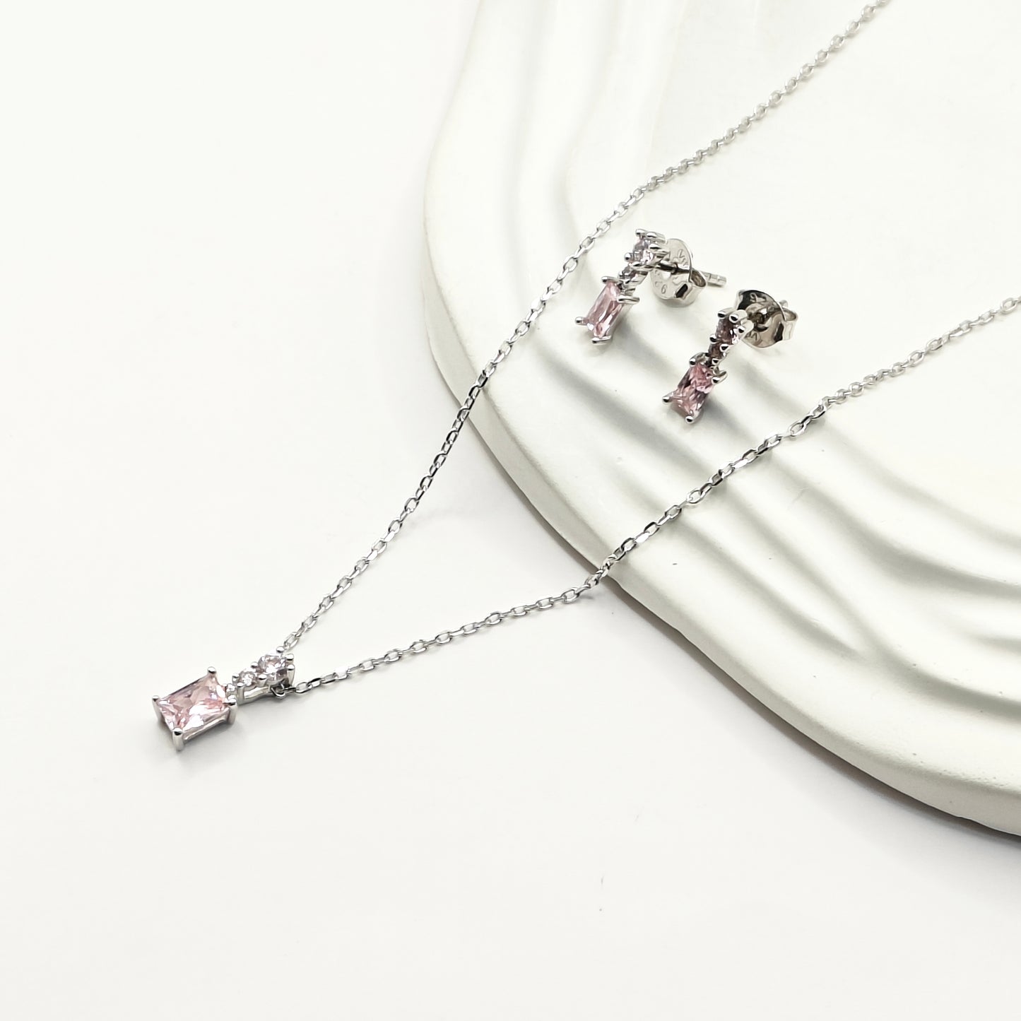 Claire Jewellery Set 925 Silver
