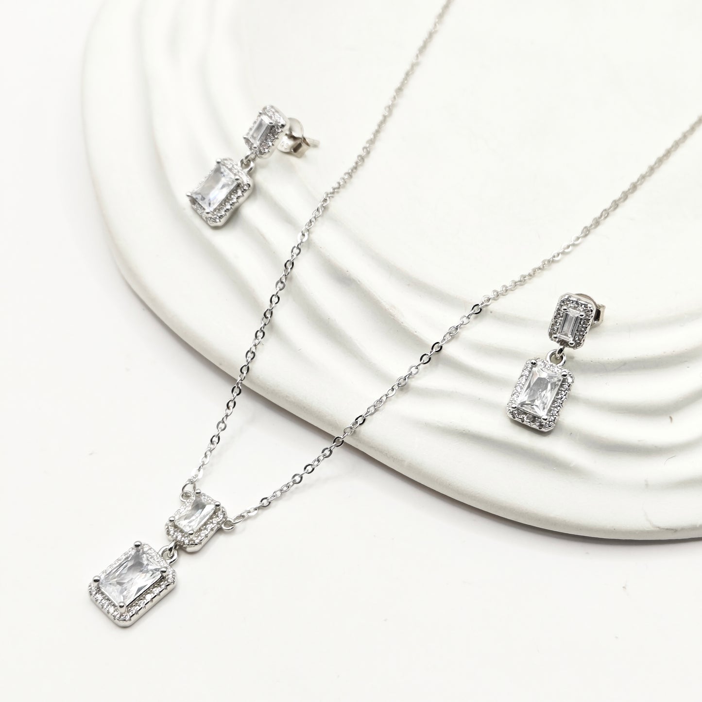 Kiya Jewellery Set 925 Silver