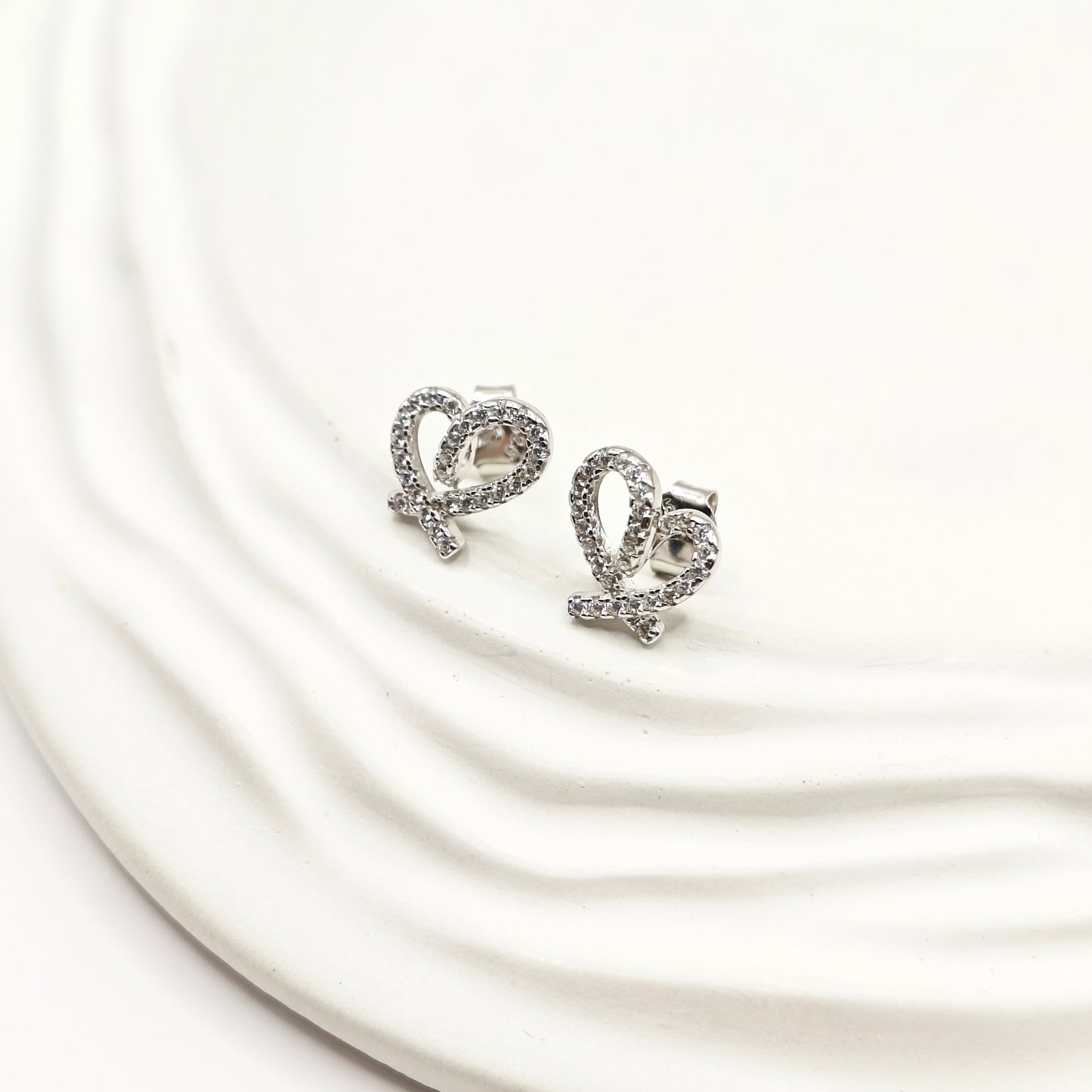 Heart Jewellery Set 925 Silver