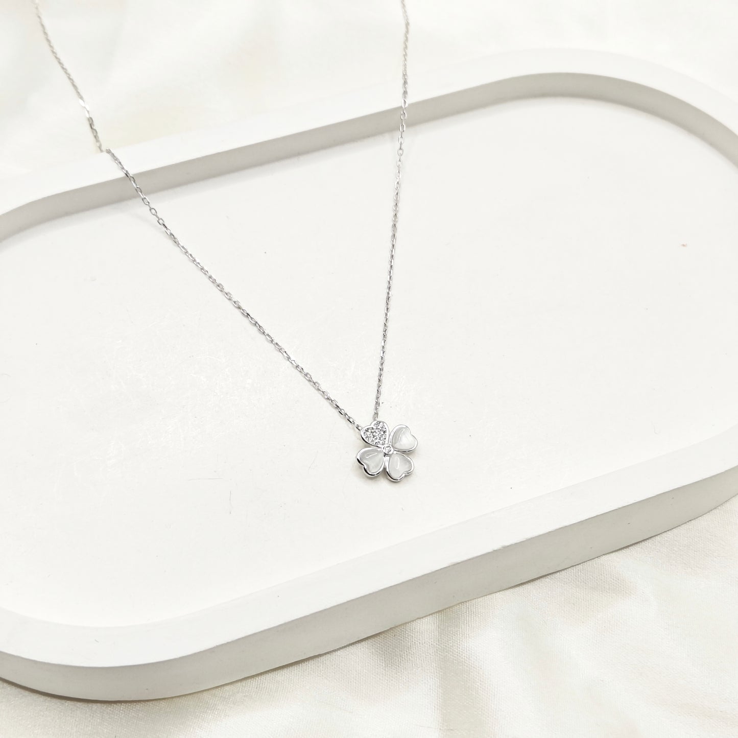 Clover Necklace 925 Silver