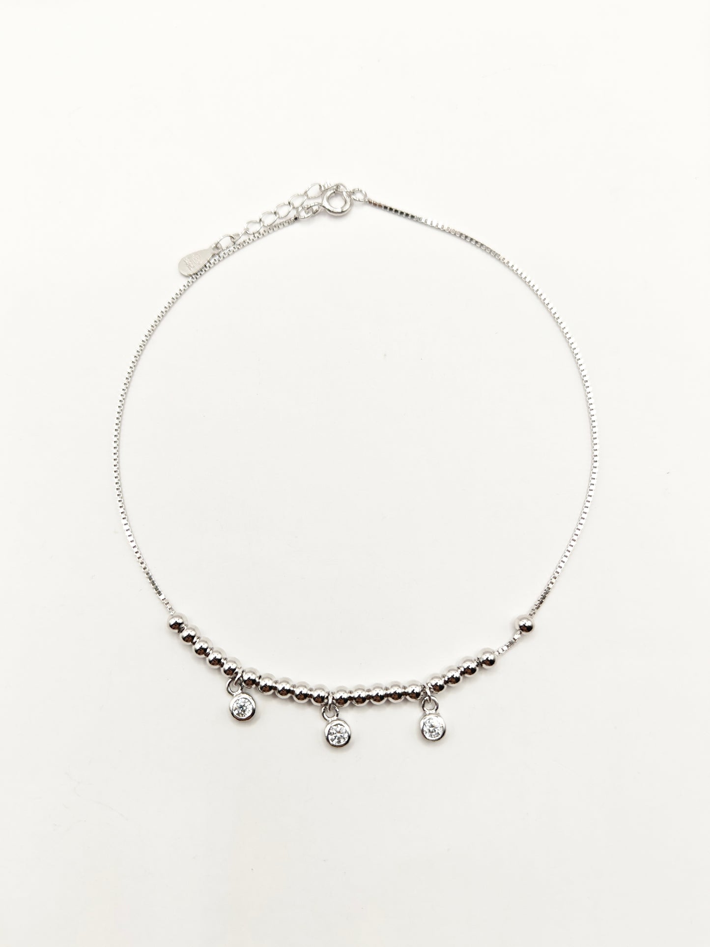 Maya Charm Anklet 925 Silver