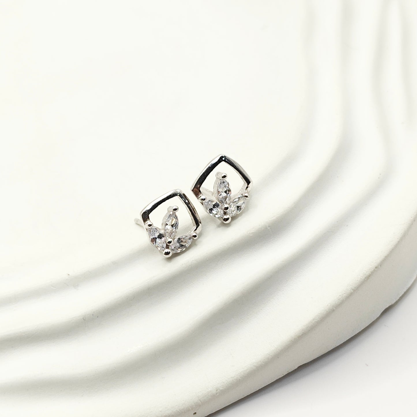Pixel Earrings 925 Silver