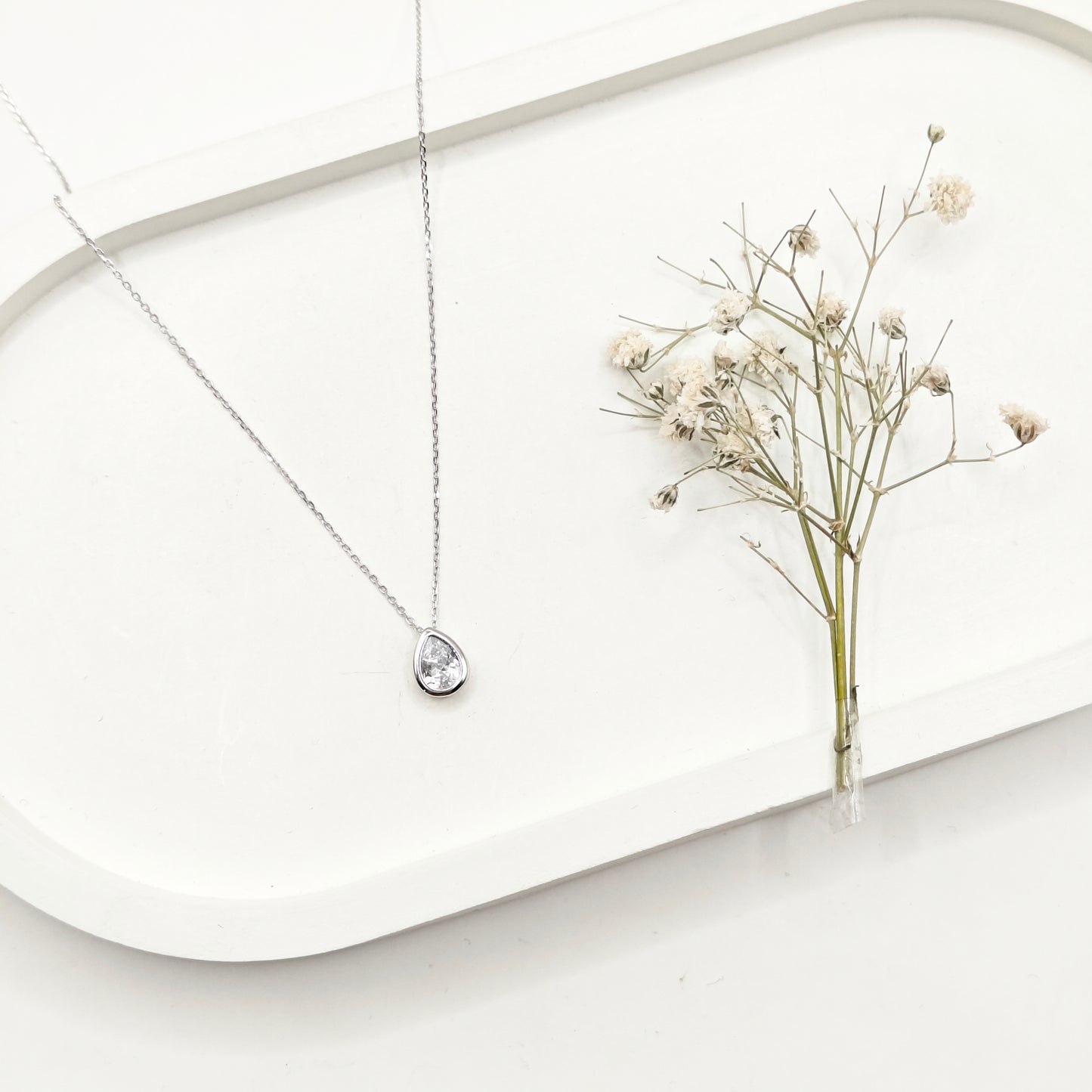 Drop Necklace 925 Silver