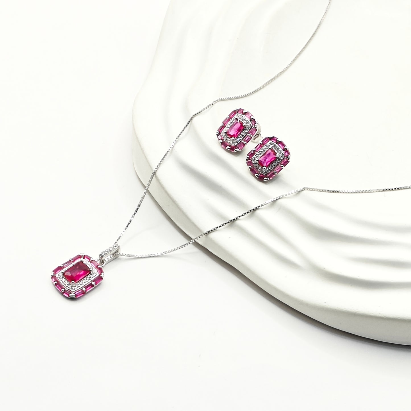Aurelia Jewellery Set 925 Silver