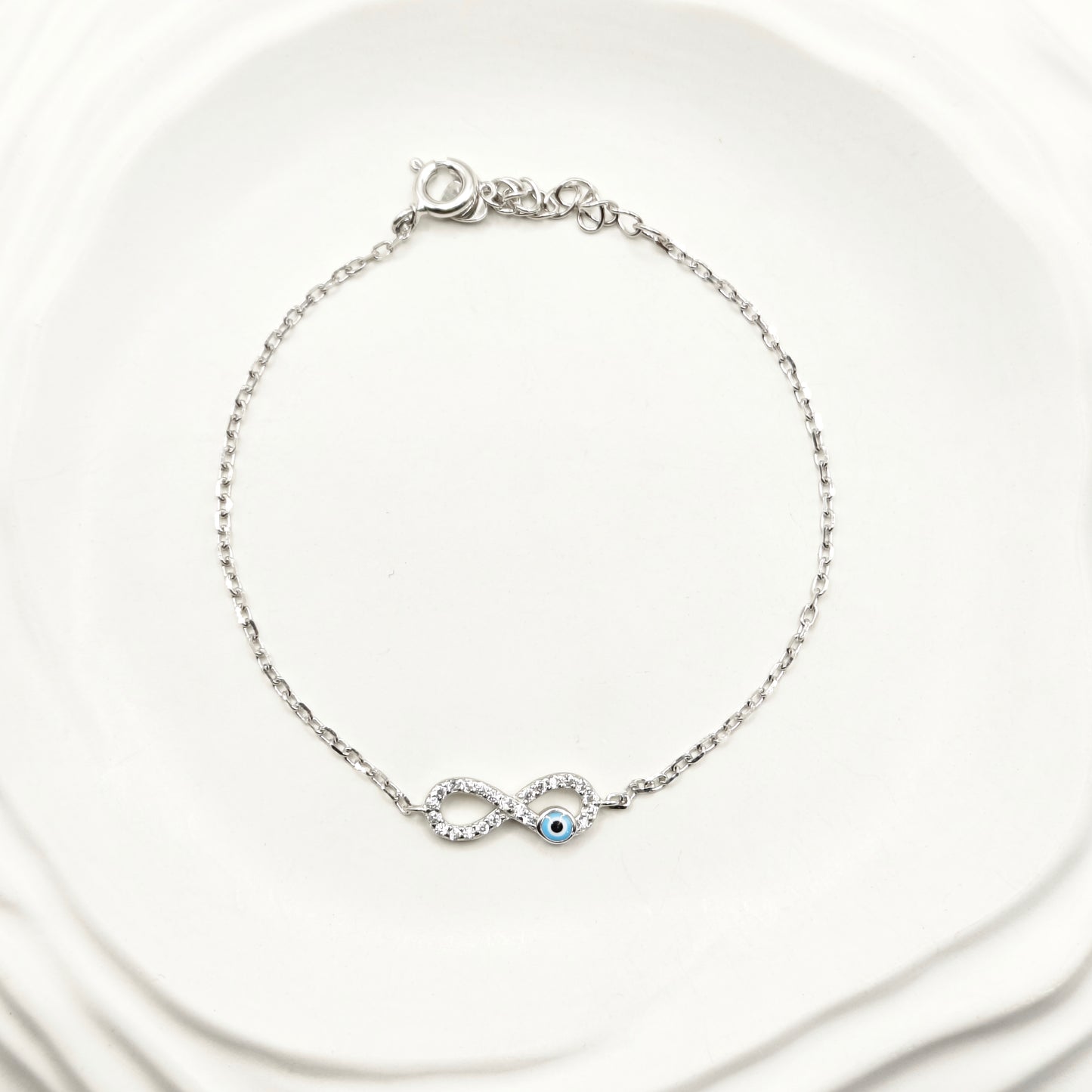 Infinity Bracelet 925 Silver