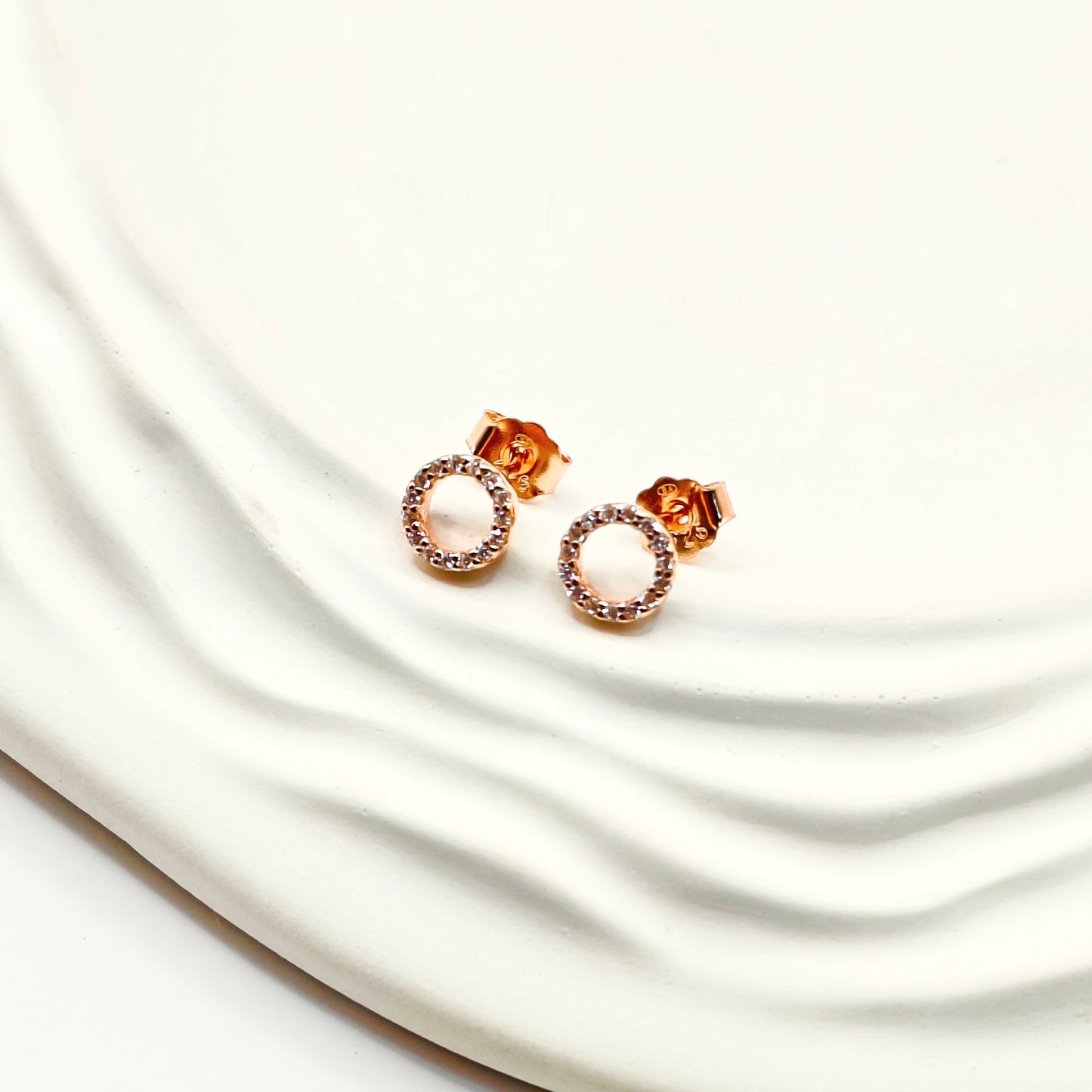 Kai Jewellery Set Rosegold Plated 925 Silver