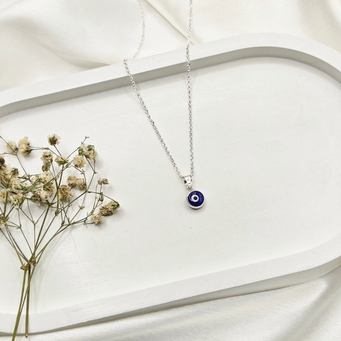Evil Eye Necklace 925 Silver