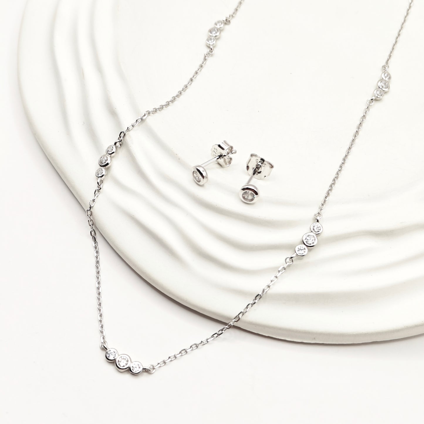Cove Jewellery Set 925 Silver