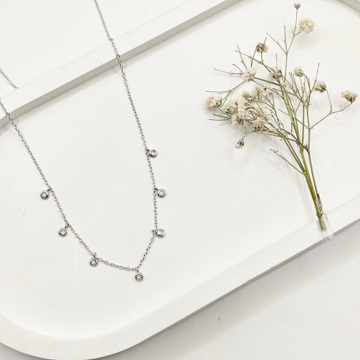 Demure Necklace 925 Silver