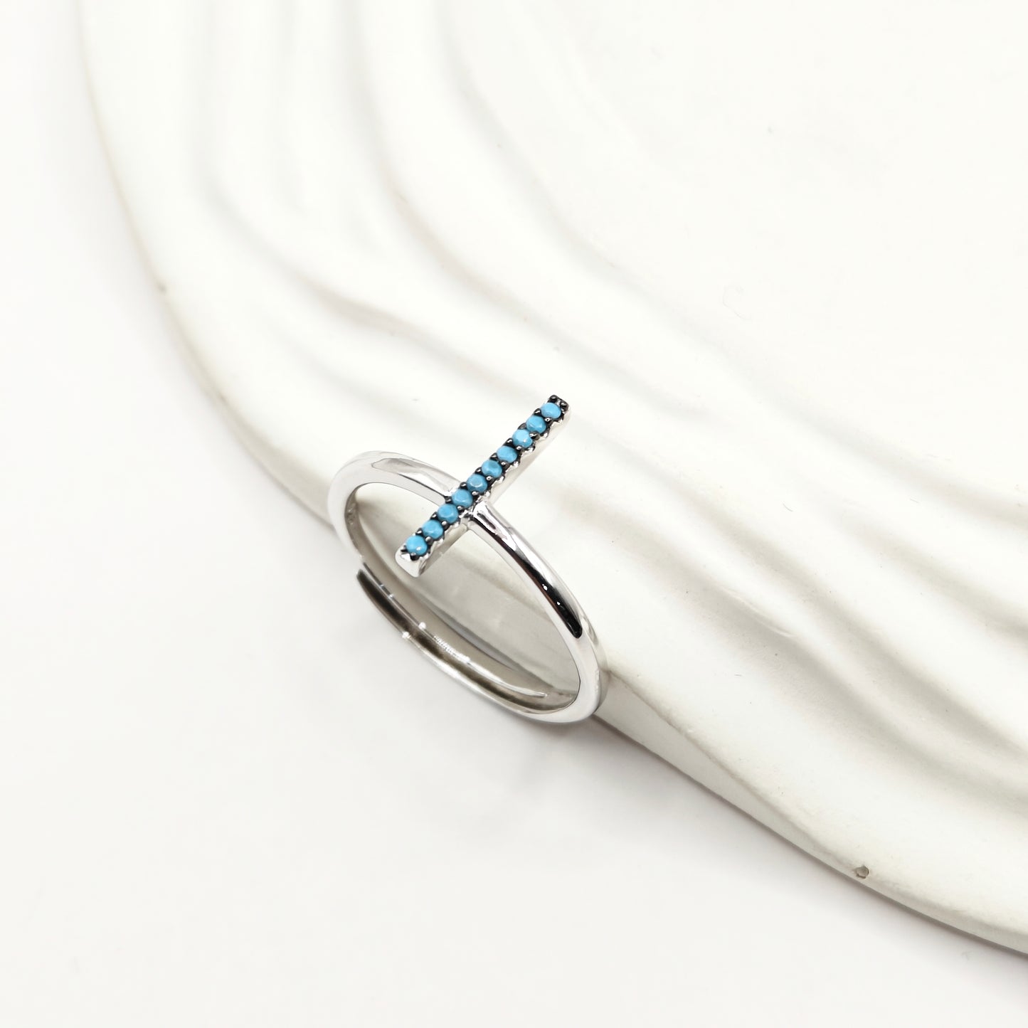 Turquoise Ring 925 Silver