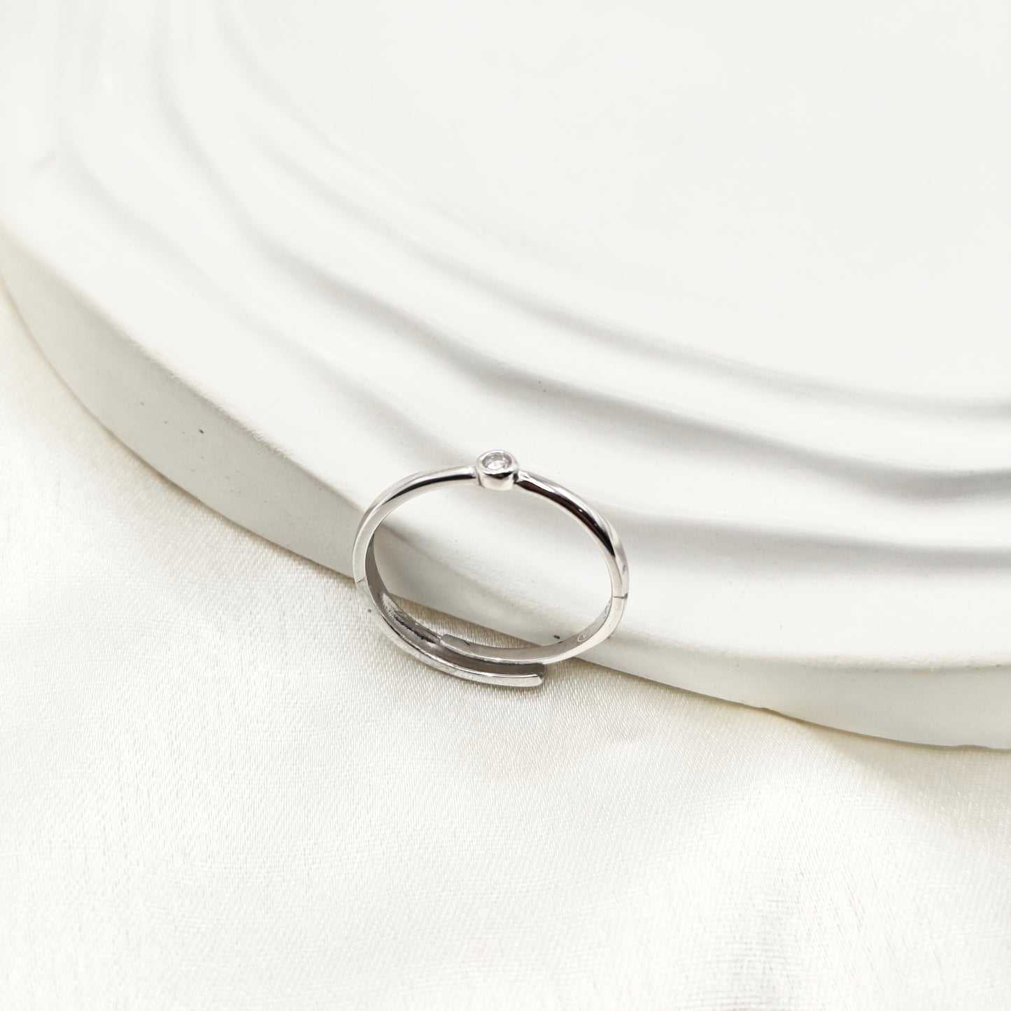 Mini Dot Ring 925 Silver