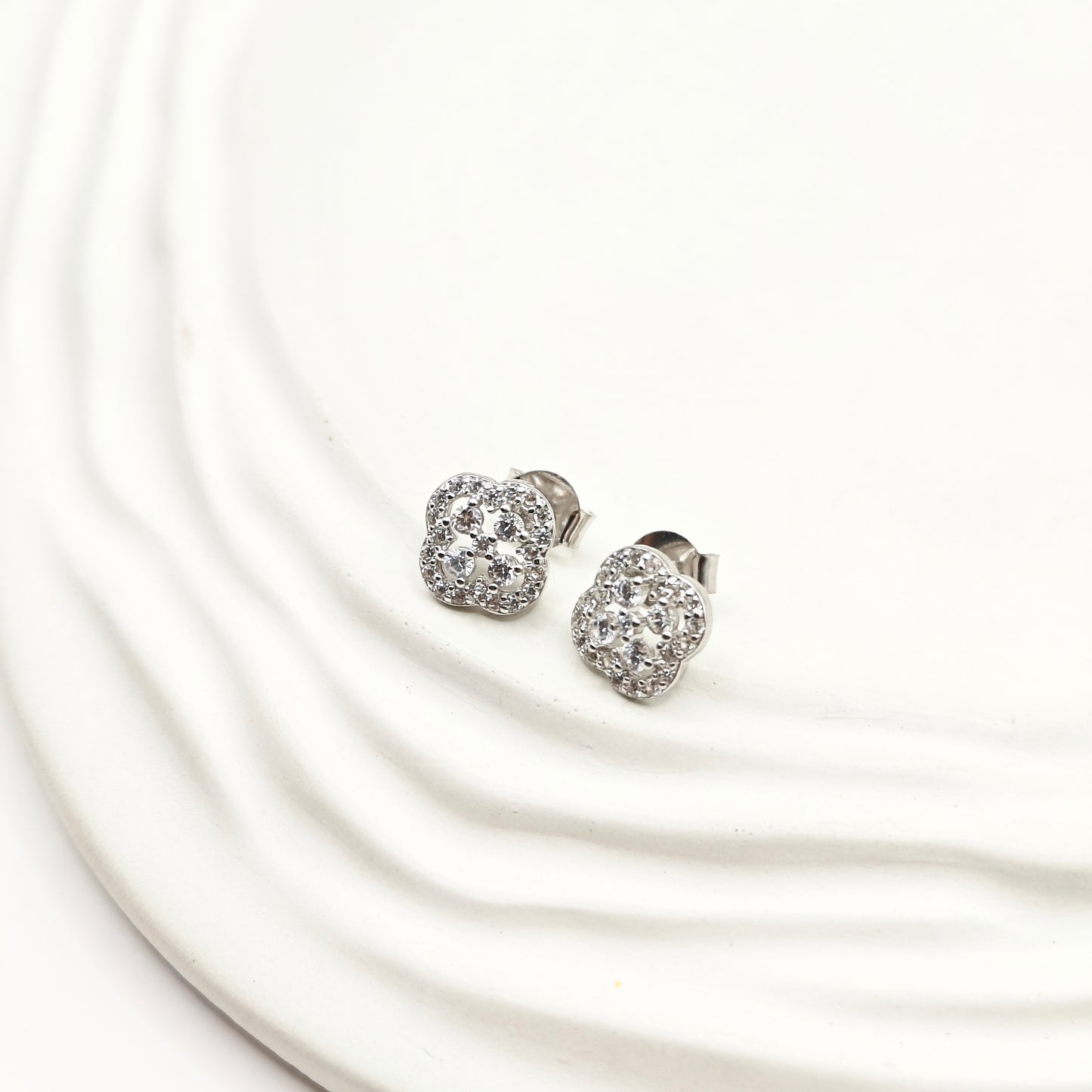 Clover Jewellery Set 925 silver