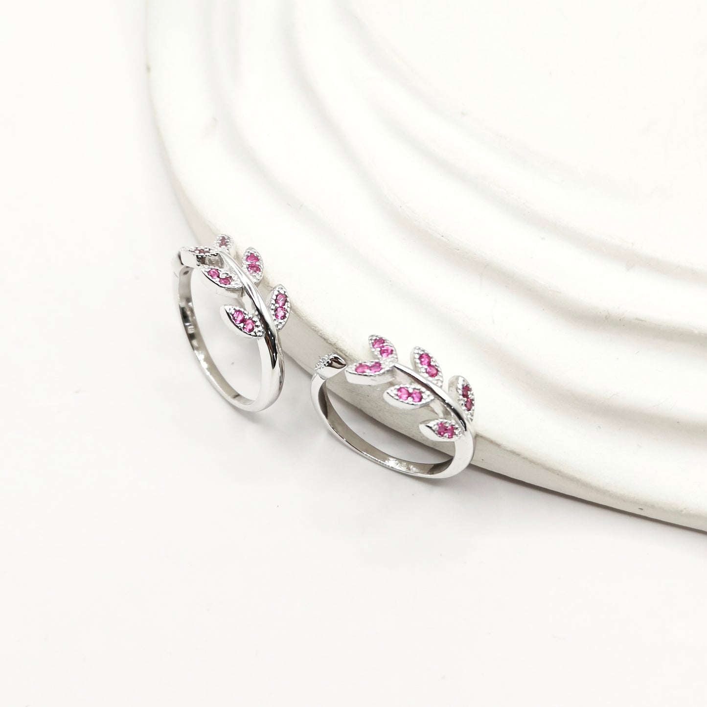 Leaf Toering 925 Silver
