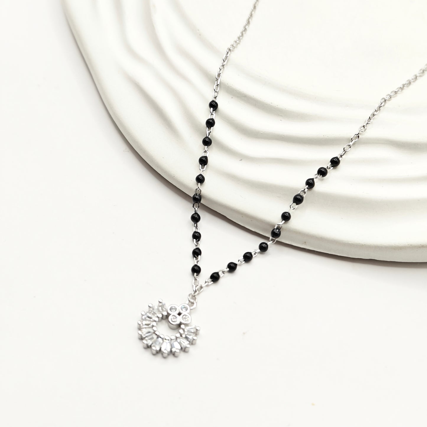 Tara Mangalsutra Jewellery set 925 Silver