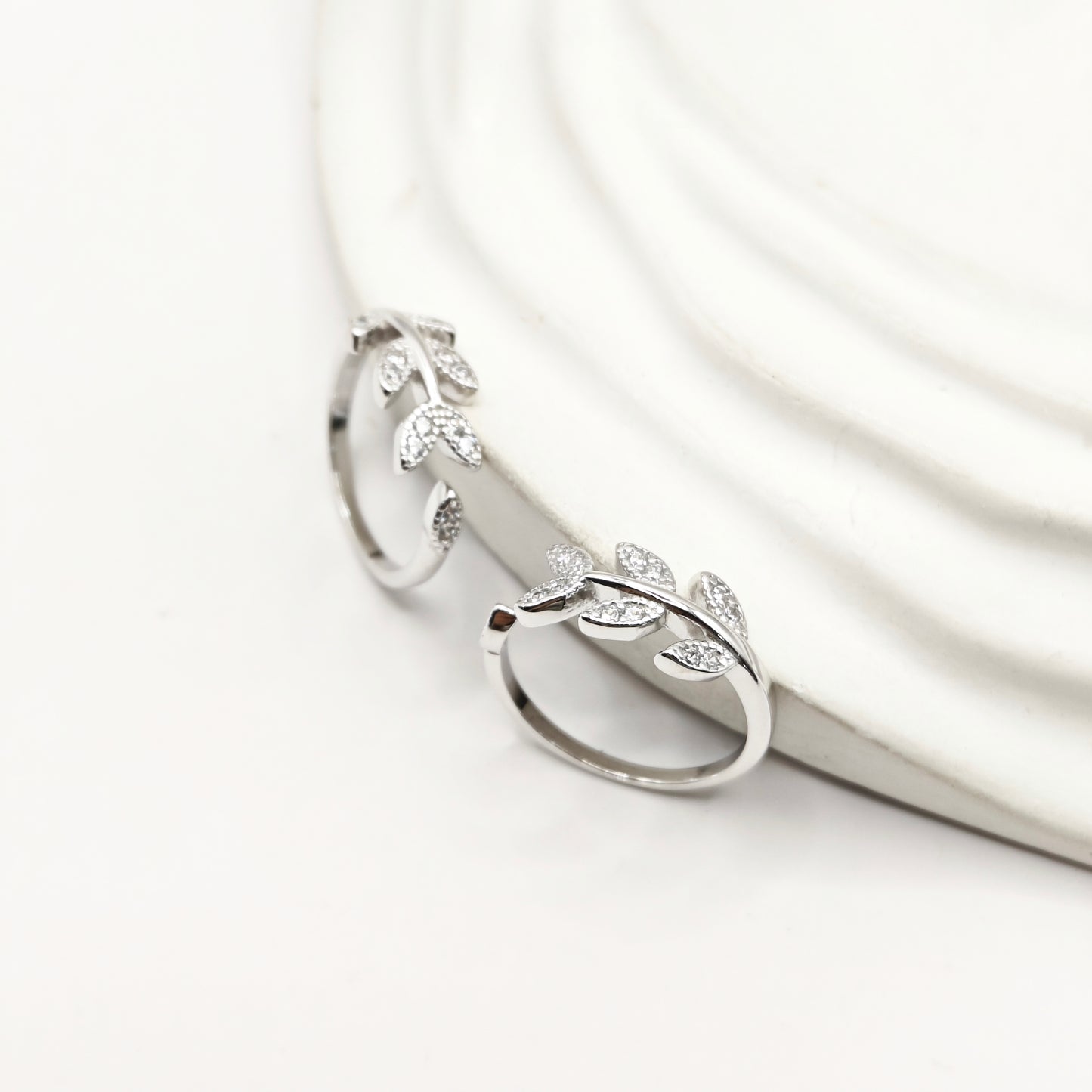 Leaf Toering 925 Silver