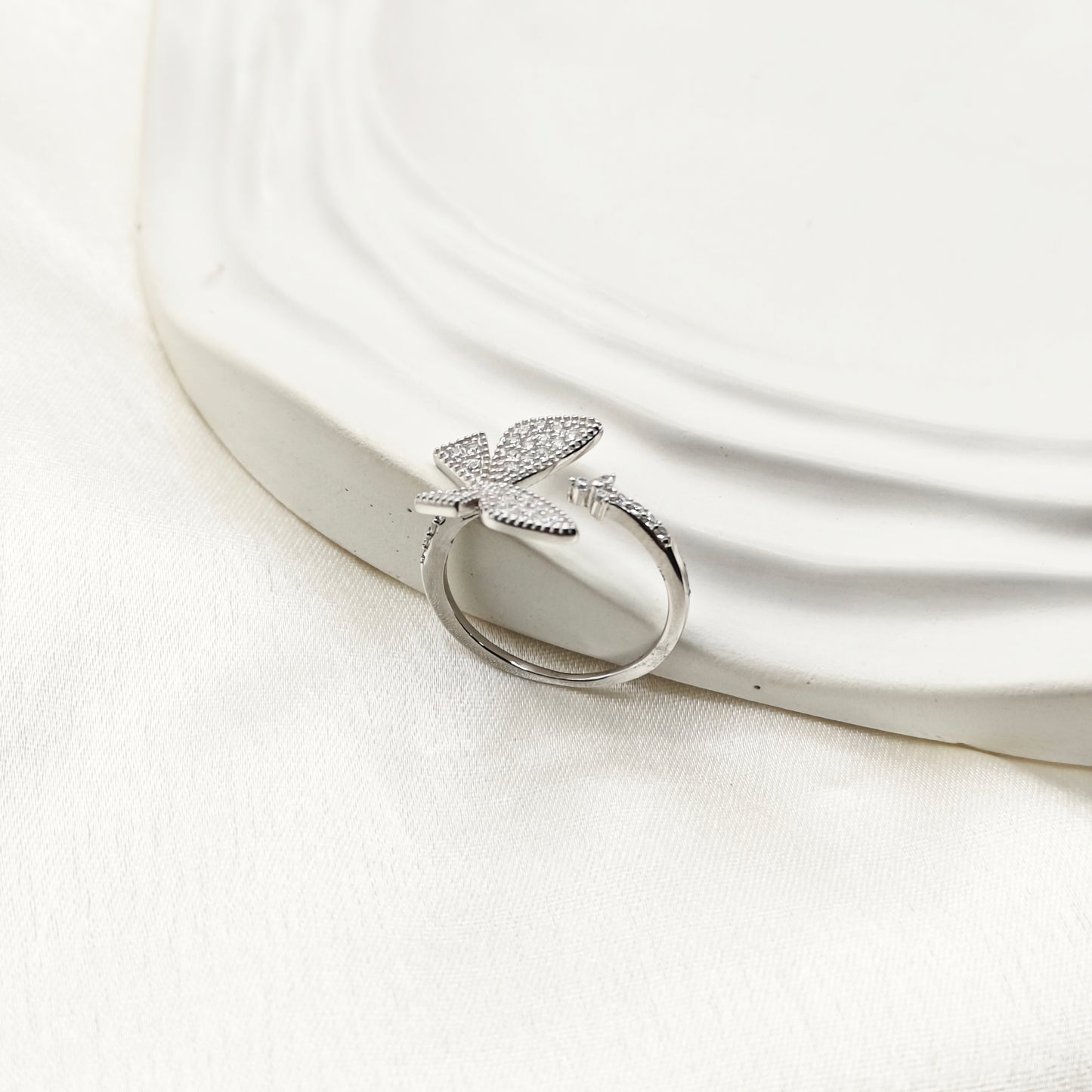 Butterfly Ring 925 Silver