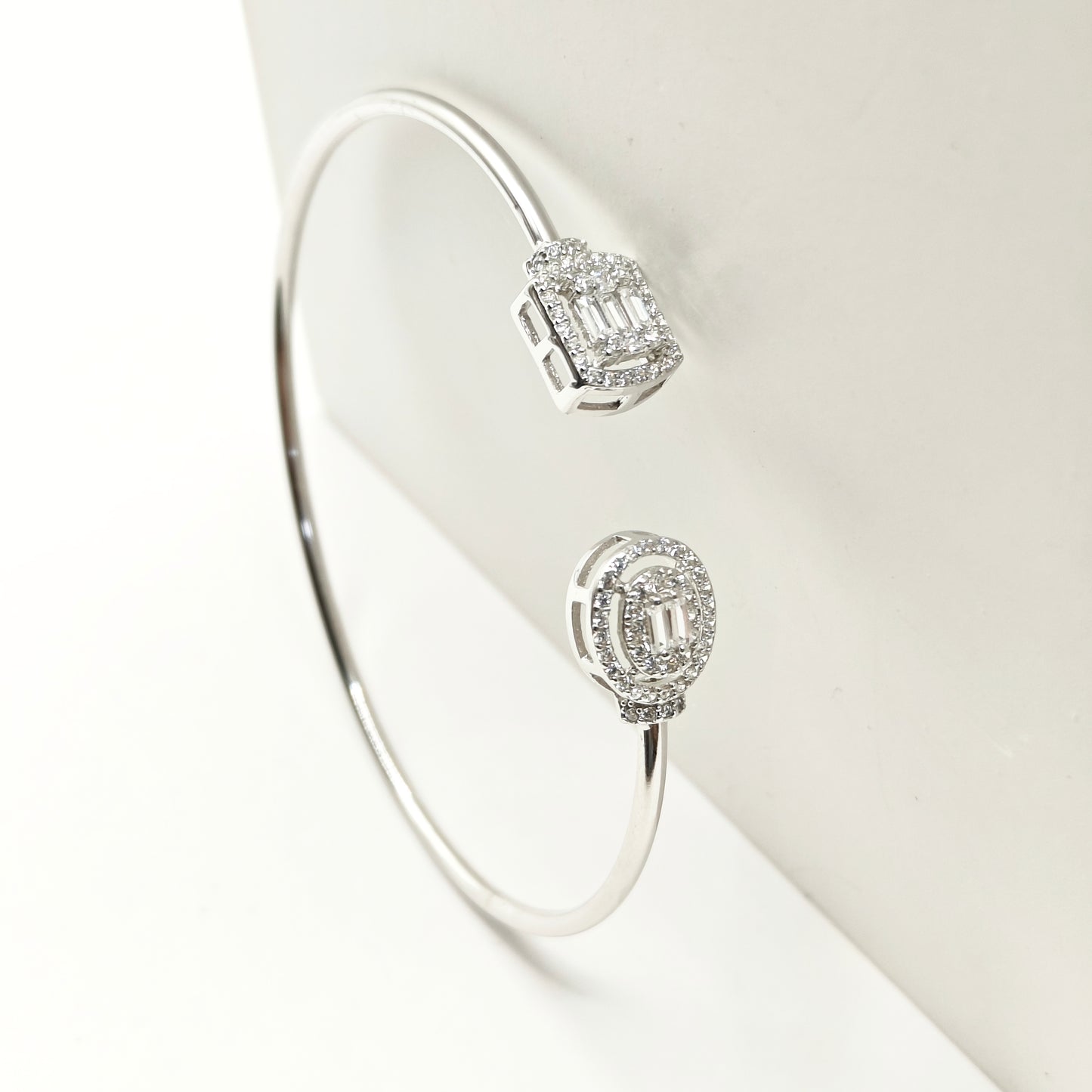 Elena Cuff Bracelet 925 Silver