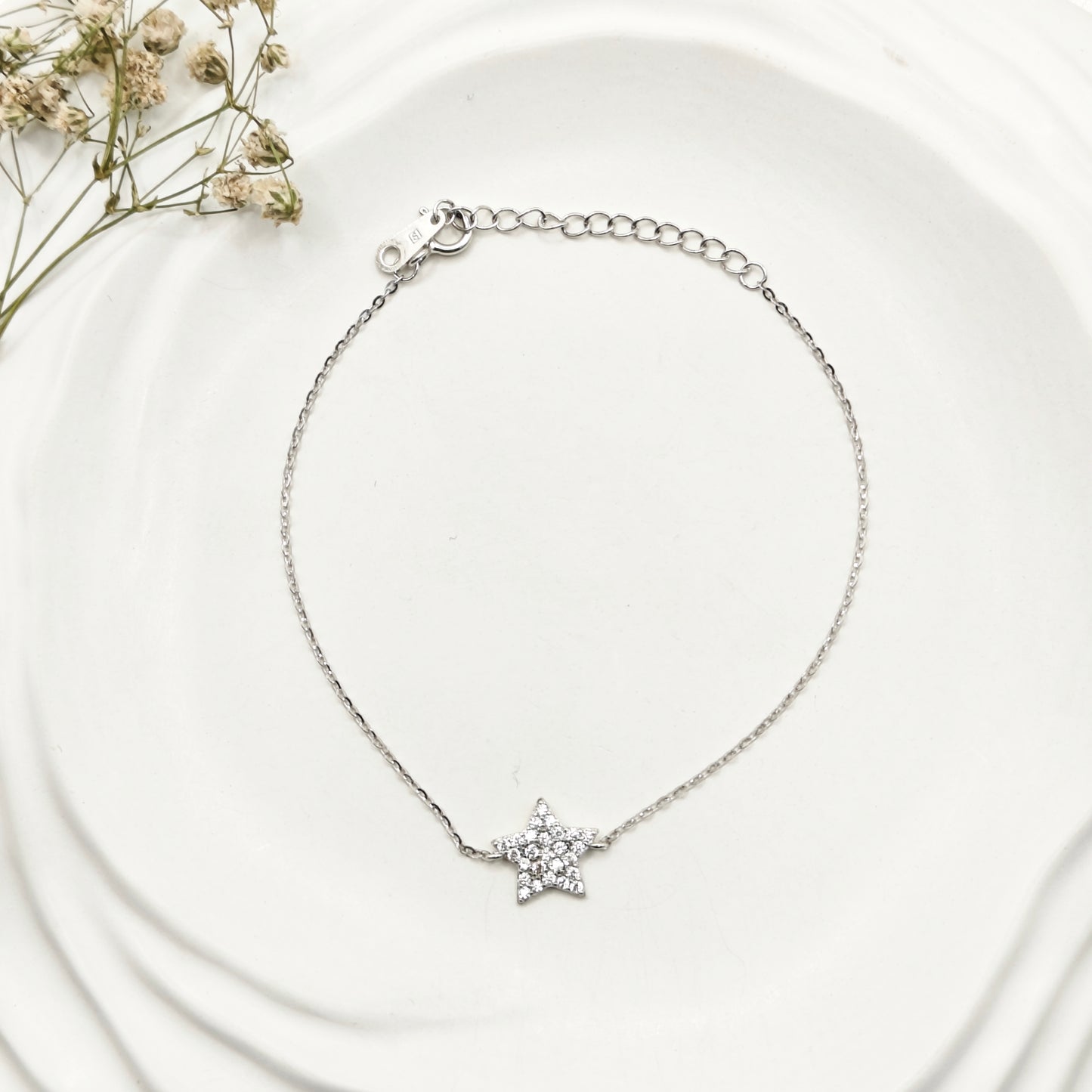 Star Bracelet 925 Silver