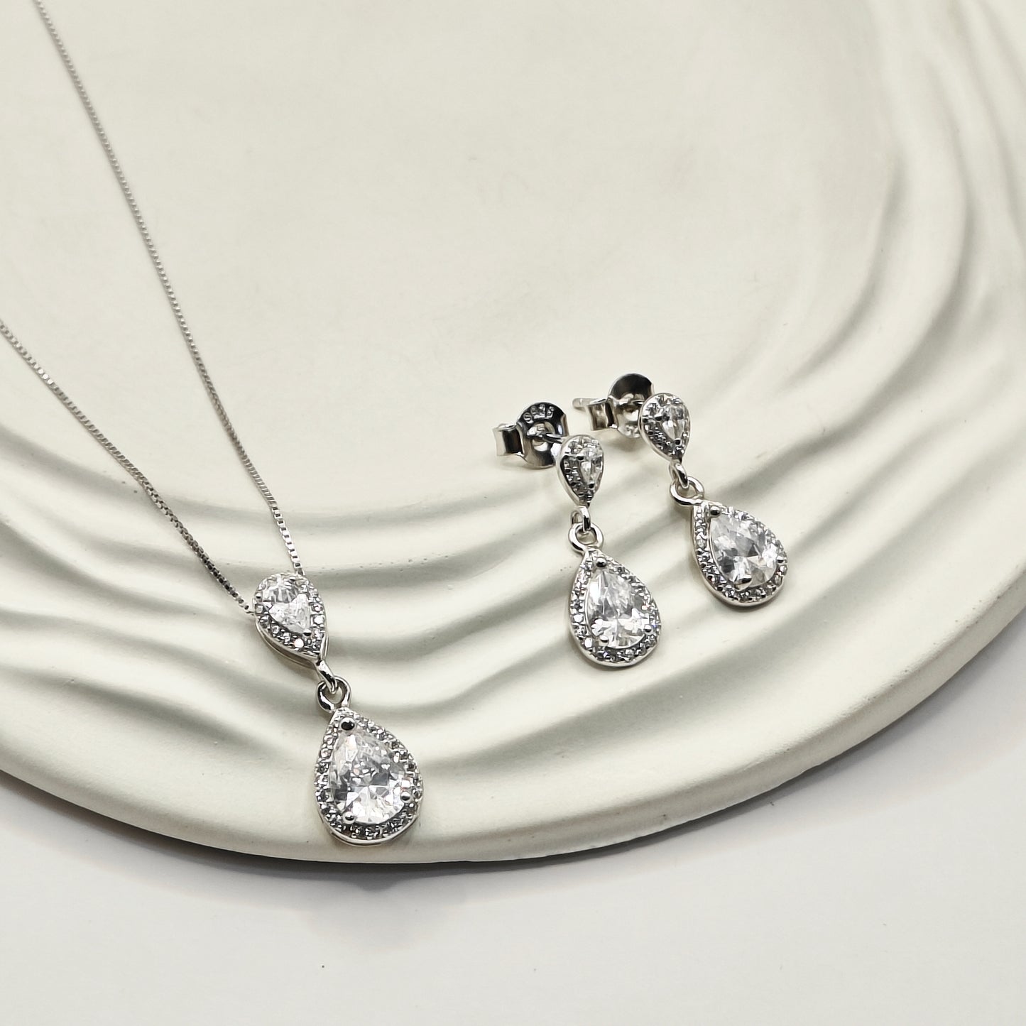 Eliza Jewellery Set 925 Silver