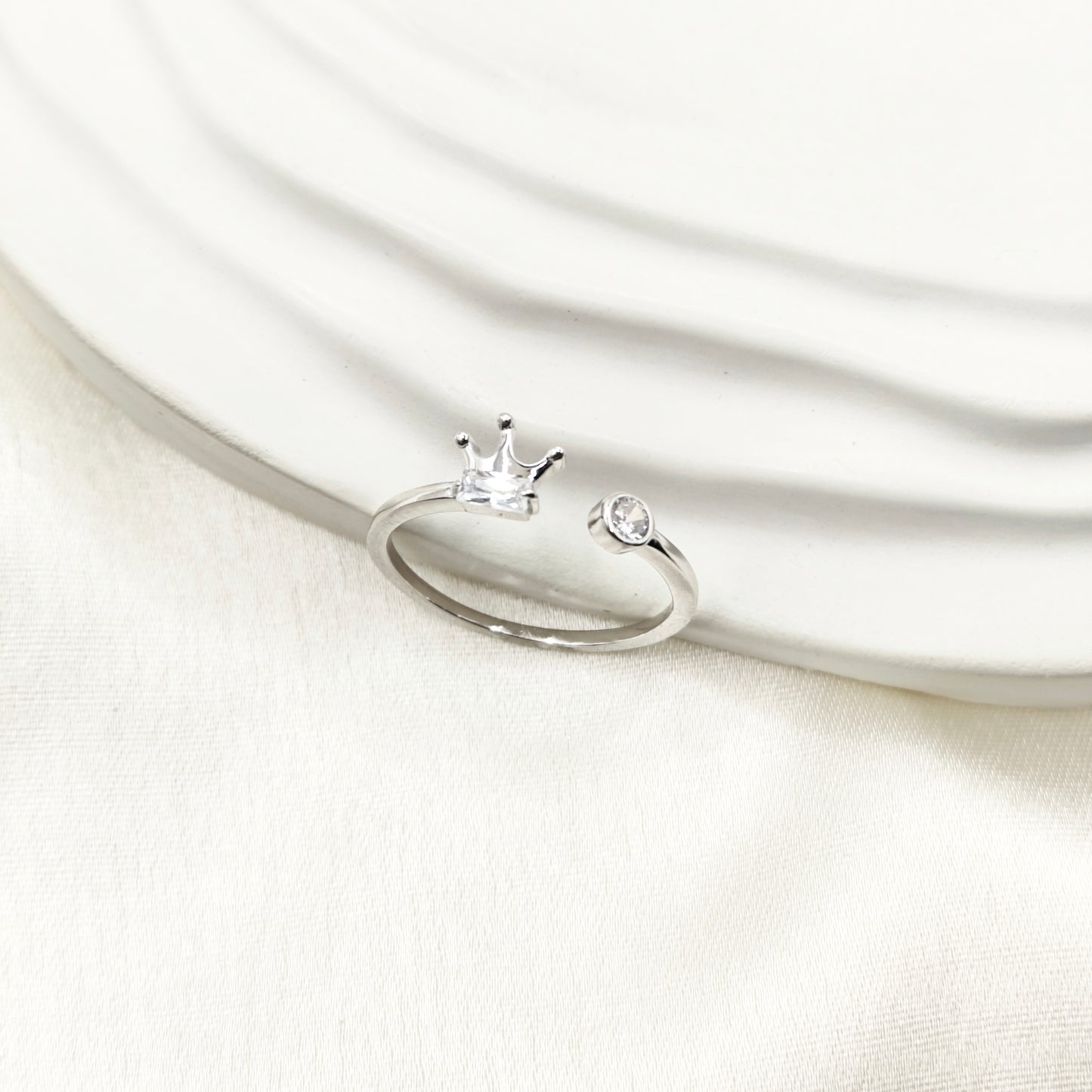 Crown Ring 925 Silver
