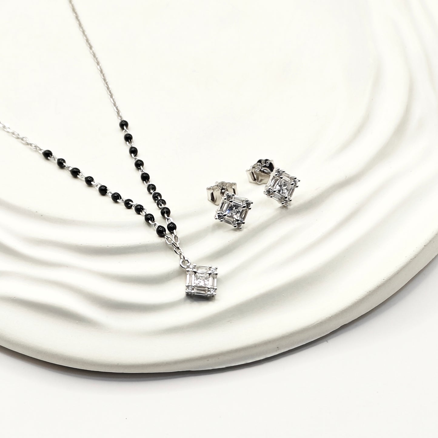 Diana Mangalsutra Set 925 Silver