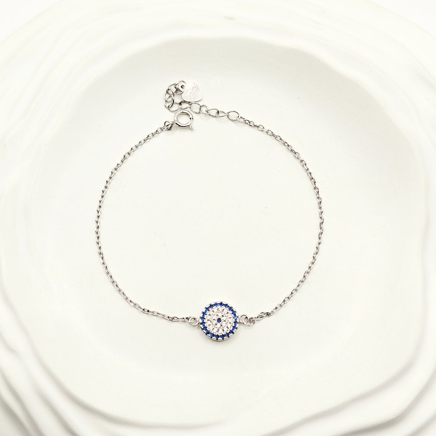 Evil Eye Bracelet 925 Silver