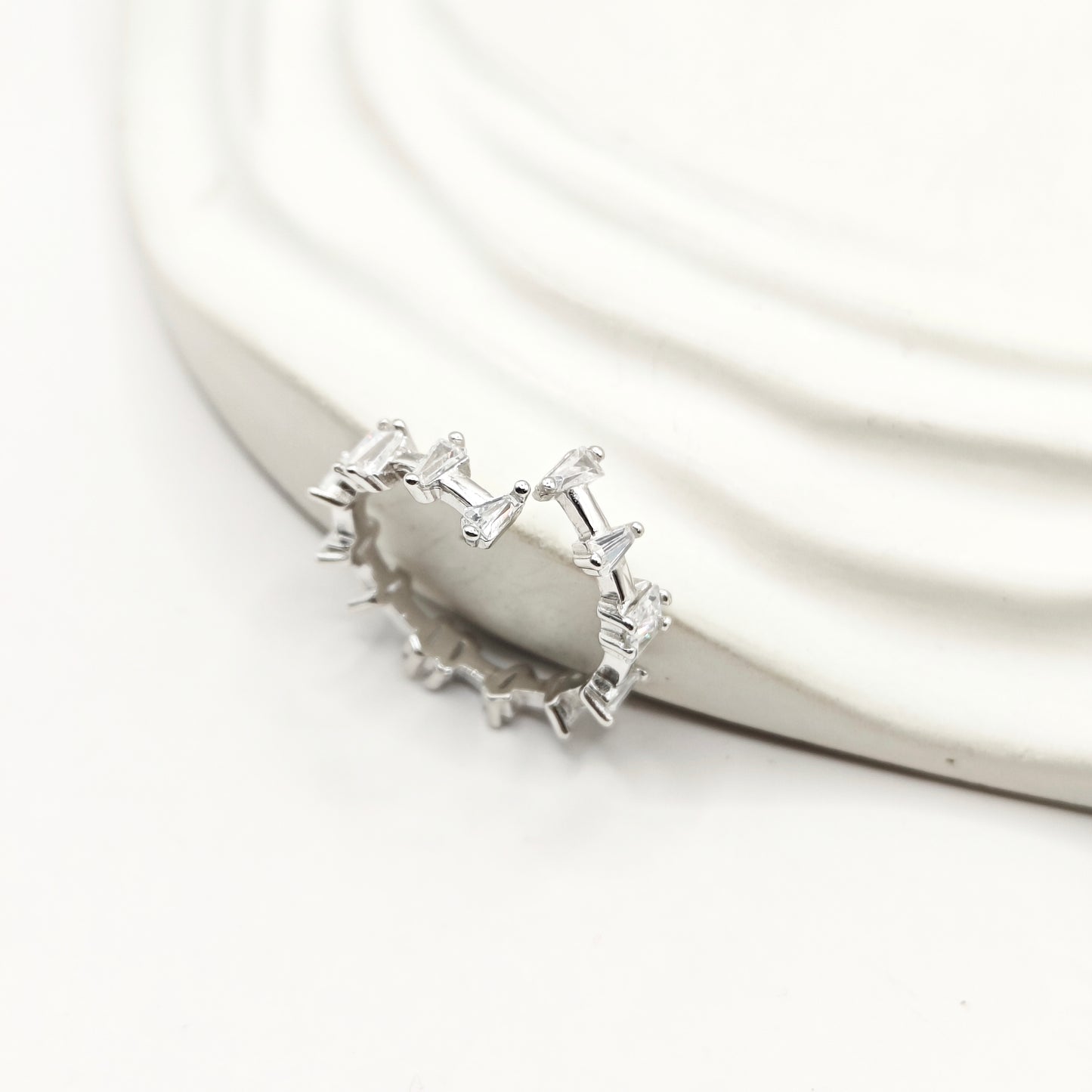 Iceberg Ring 925 Silver