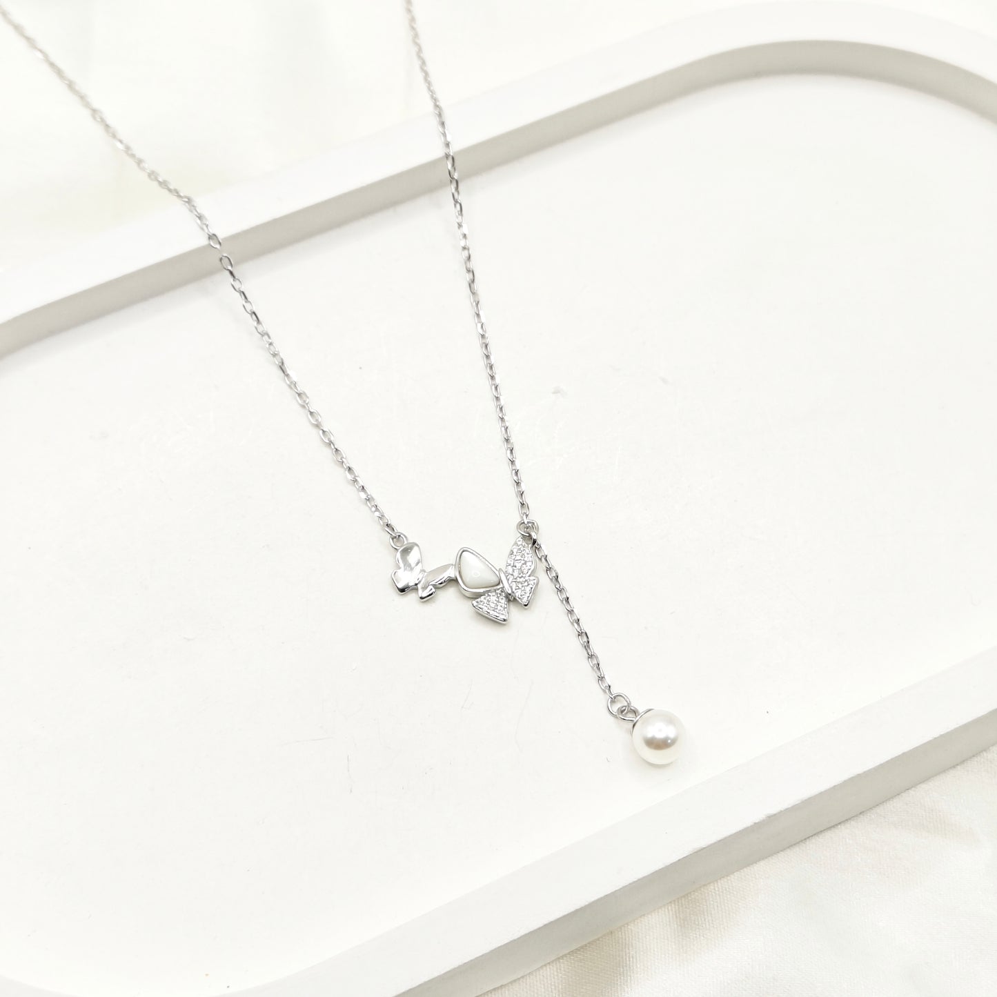 Butterfly Necklace 925 Silver