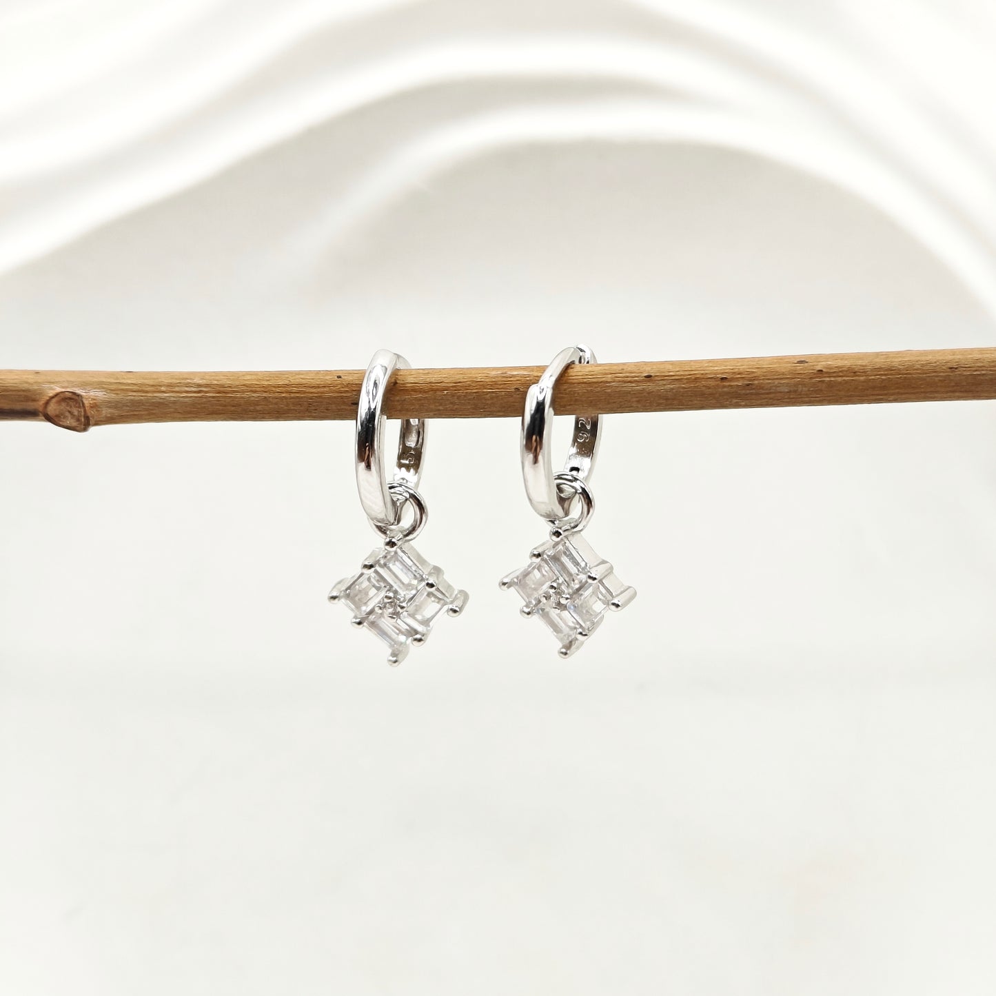 Estella Charm Earrings 925 Silver